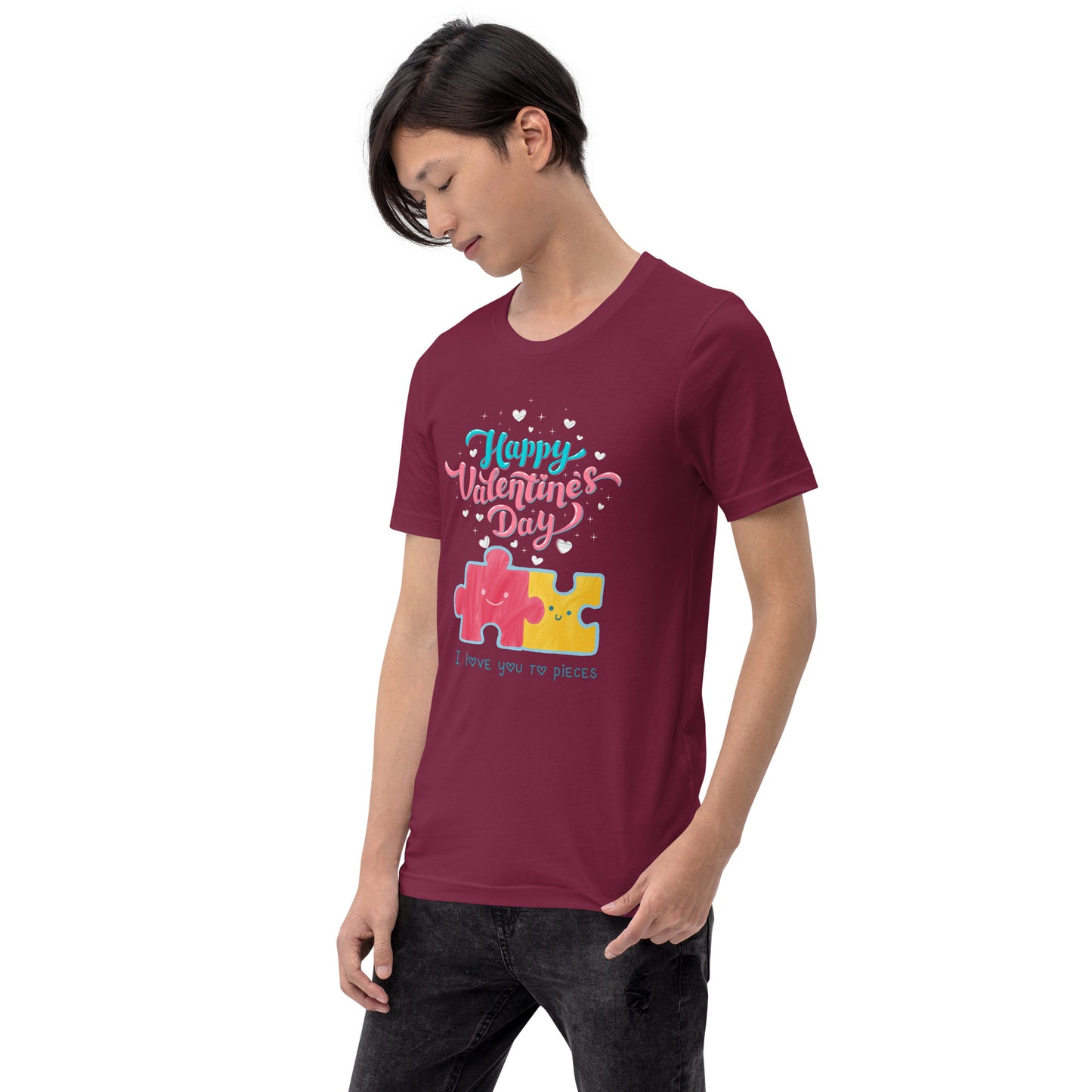 Love you to pieces Unisex t-shirt