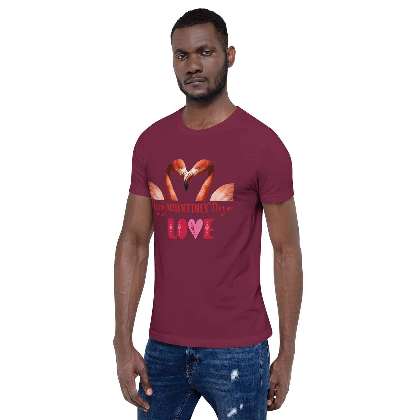 Happy Valentine's Day Love Unisex t-shirt