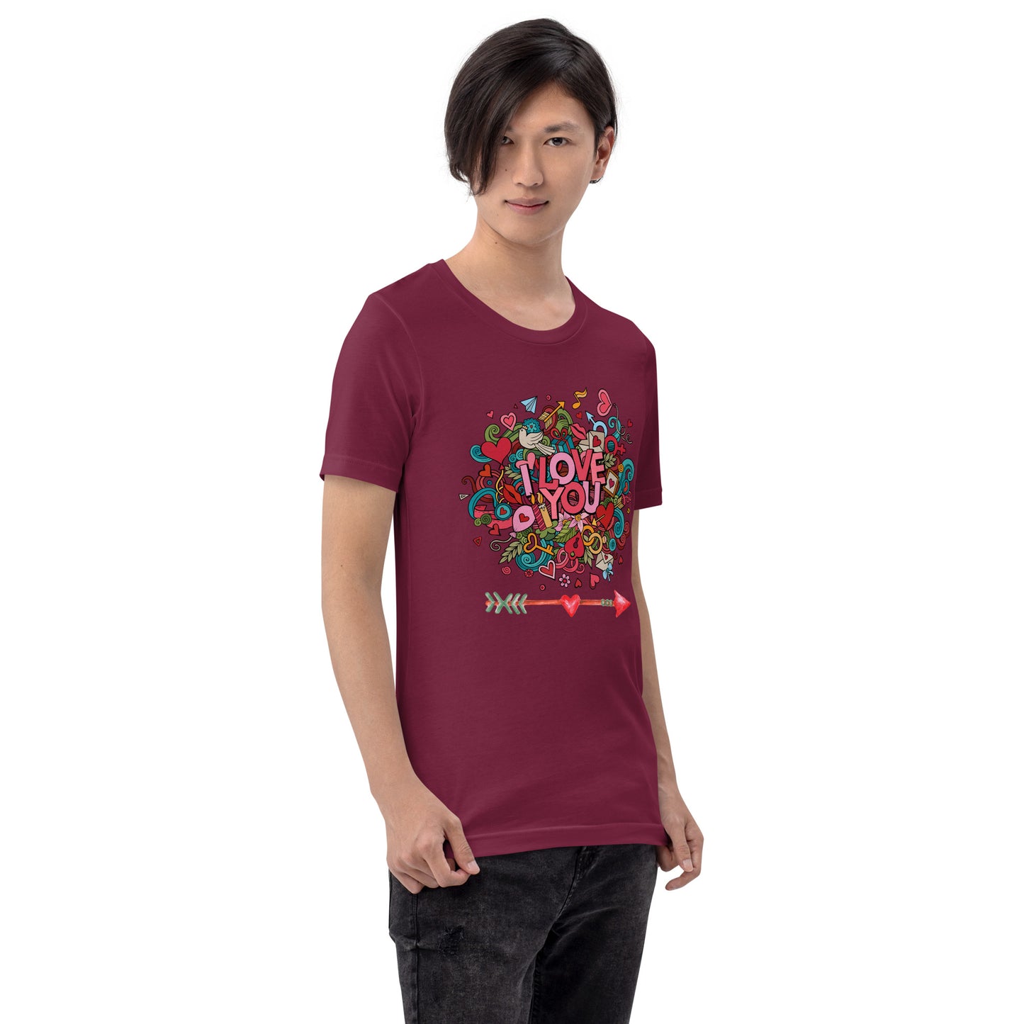 I love You Unisex t-shirt