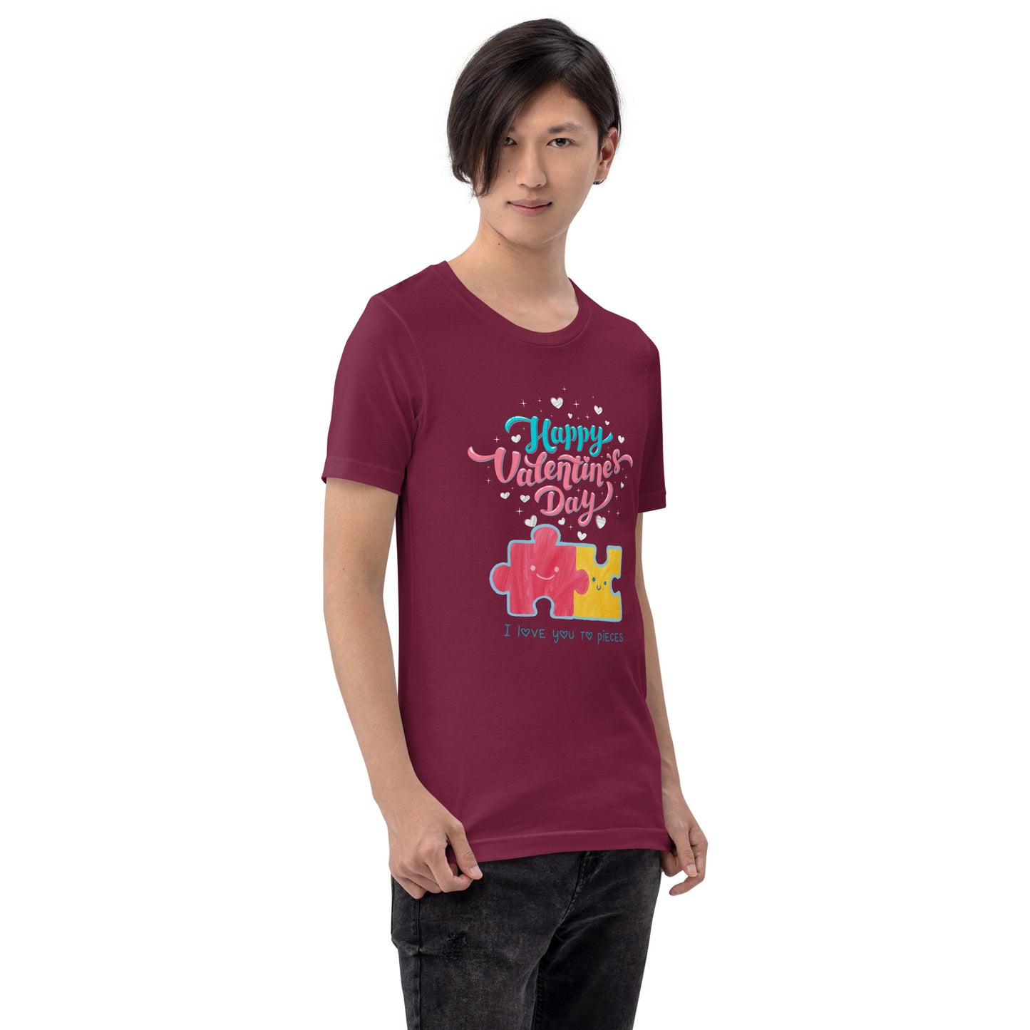 Love you to pieces Unisex t-shirt