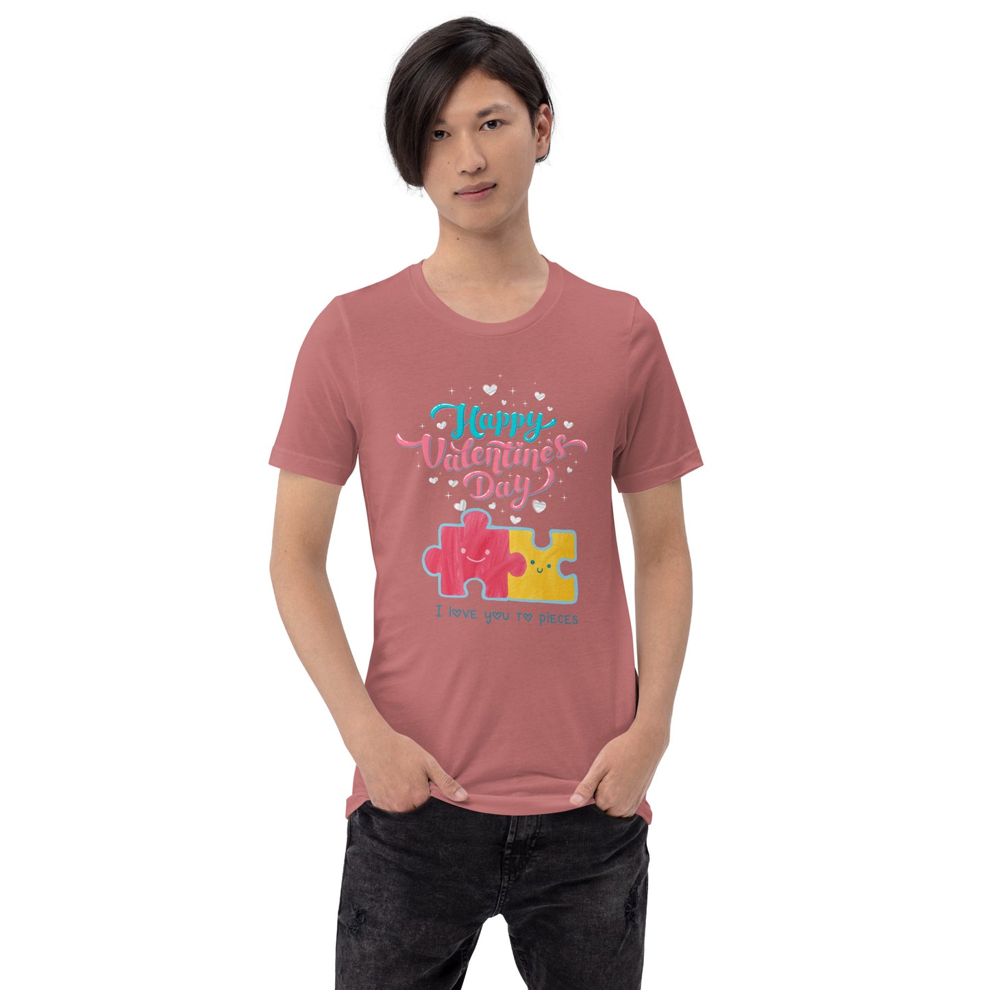 Love you to pieces Unisex t-shirt