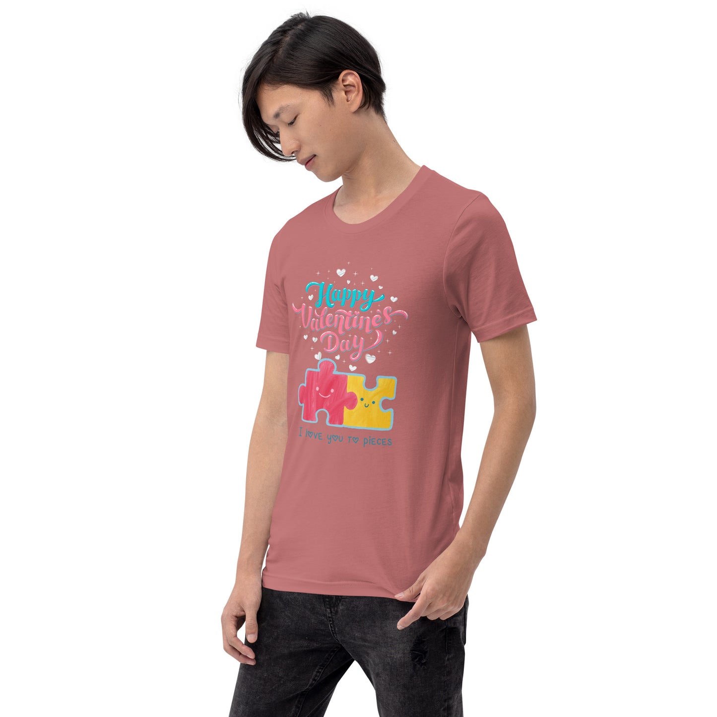 Love you to pieces Unisex t-shirt