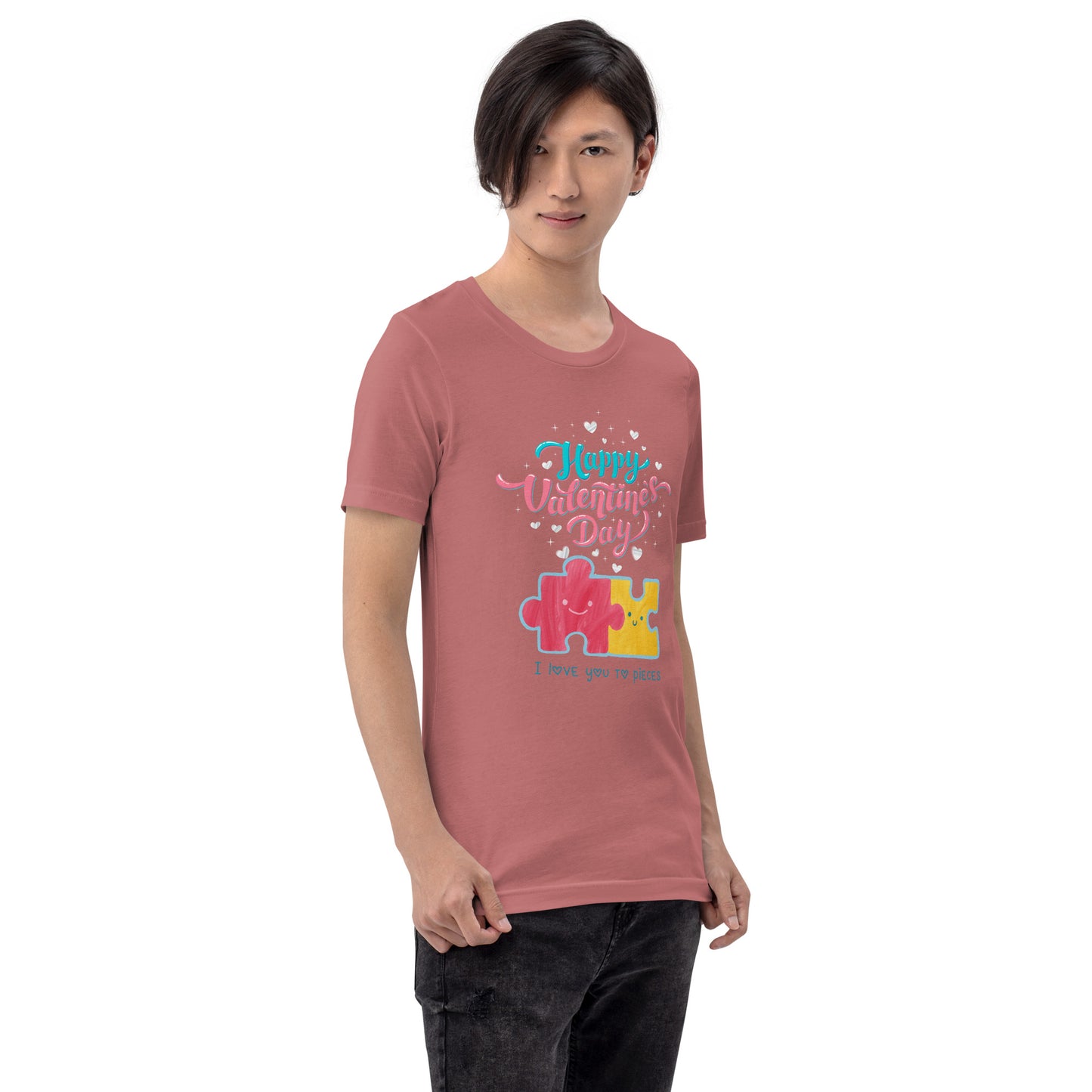 Love you to pieces Unisex t-shirt