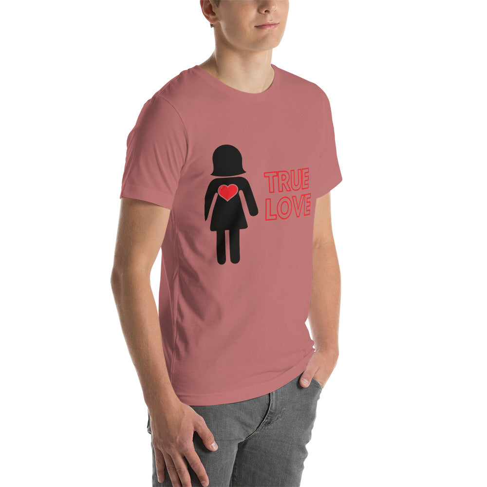True Love Couple 1 Unisex t-shirt
