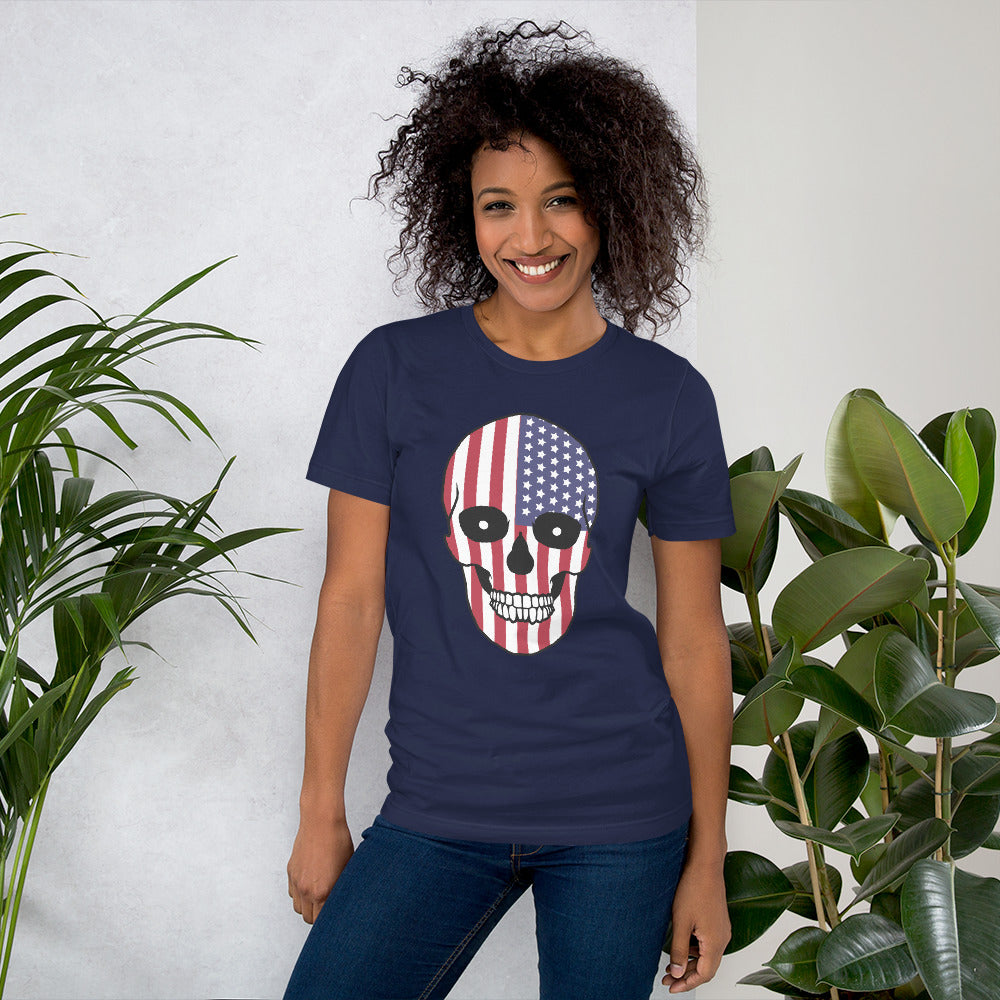 American Skull Unisex t-shirt