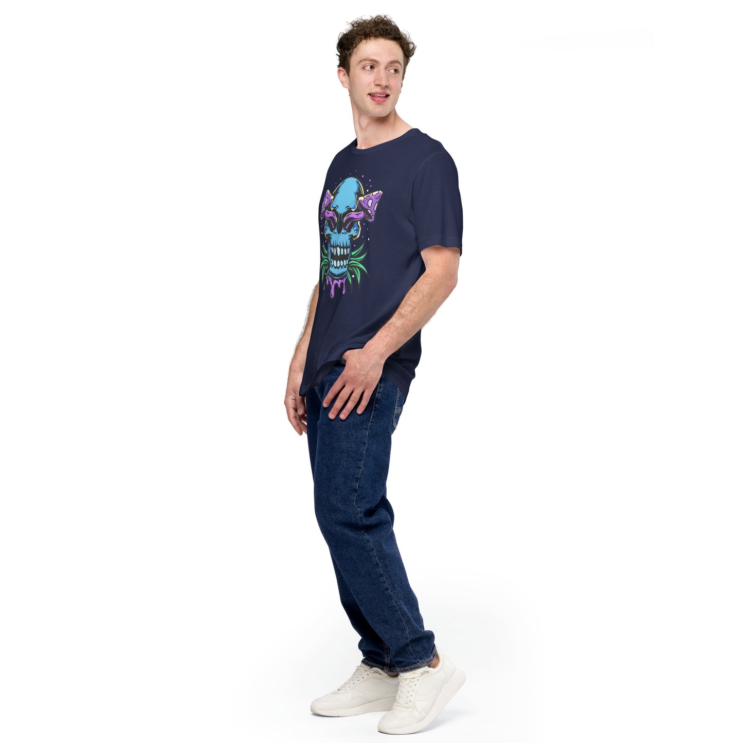 Mushroom Skull Unisex t-shirt