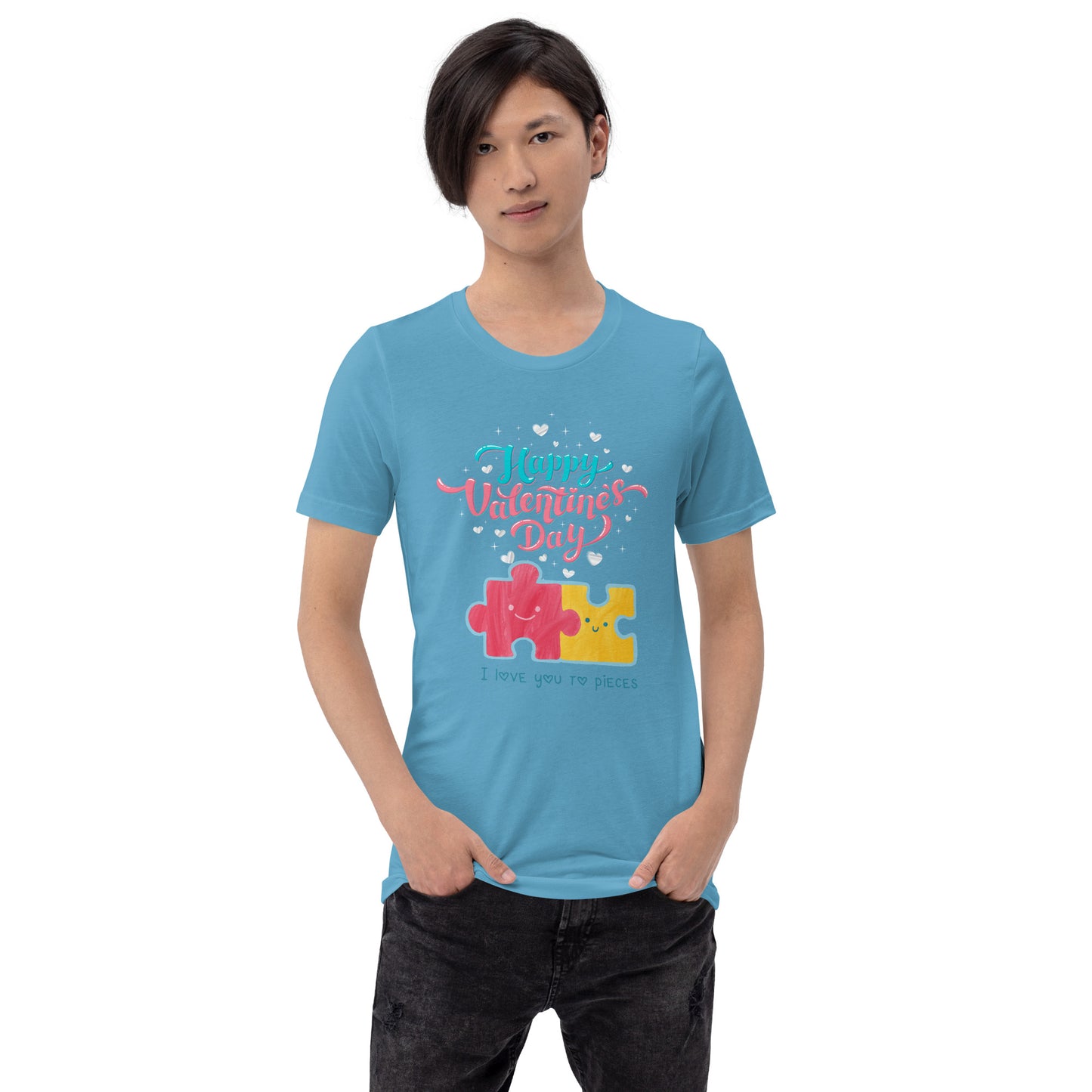 Love you to pieces Unisex t-shirt