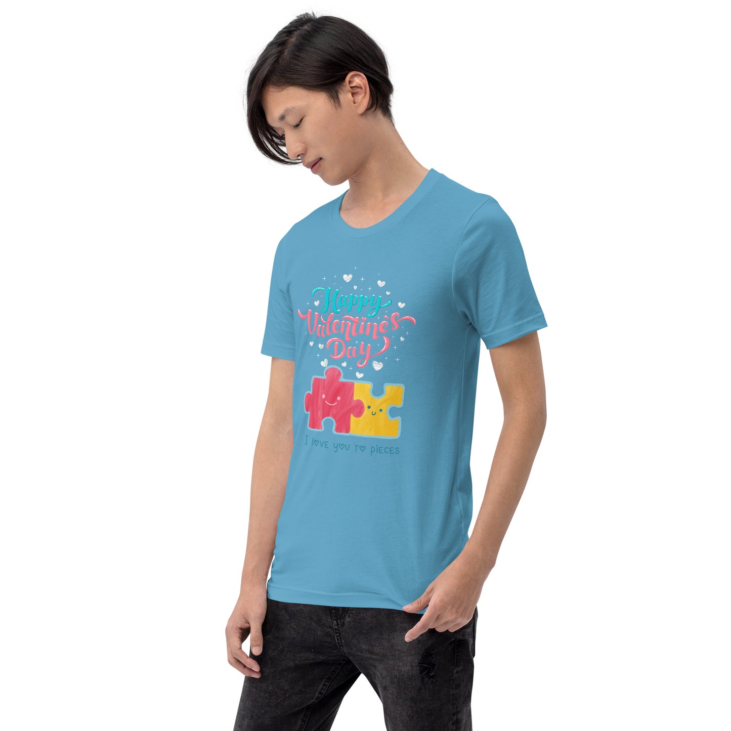 Love you to pieces Unisex t-shirt