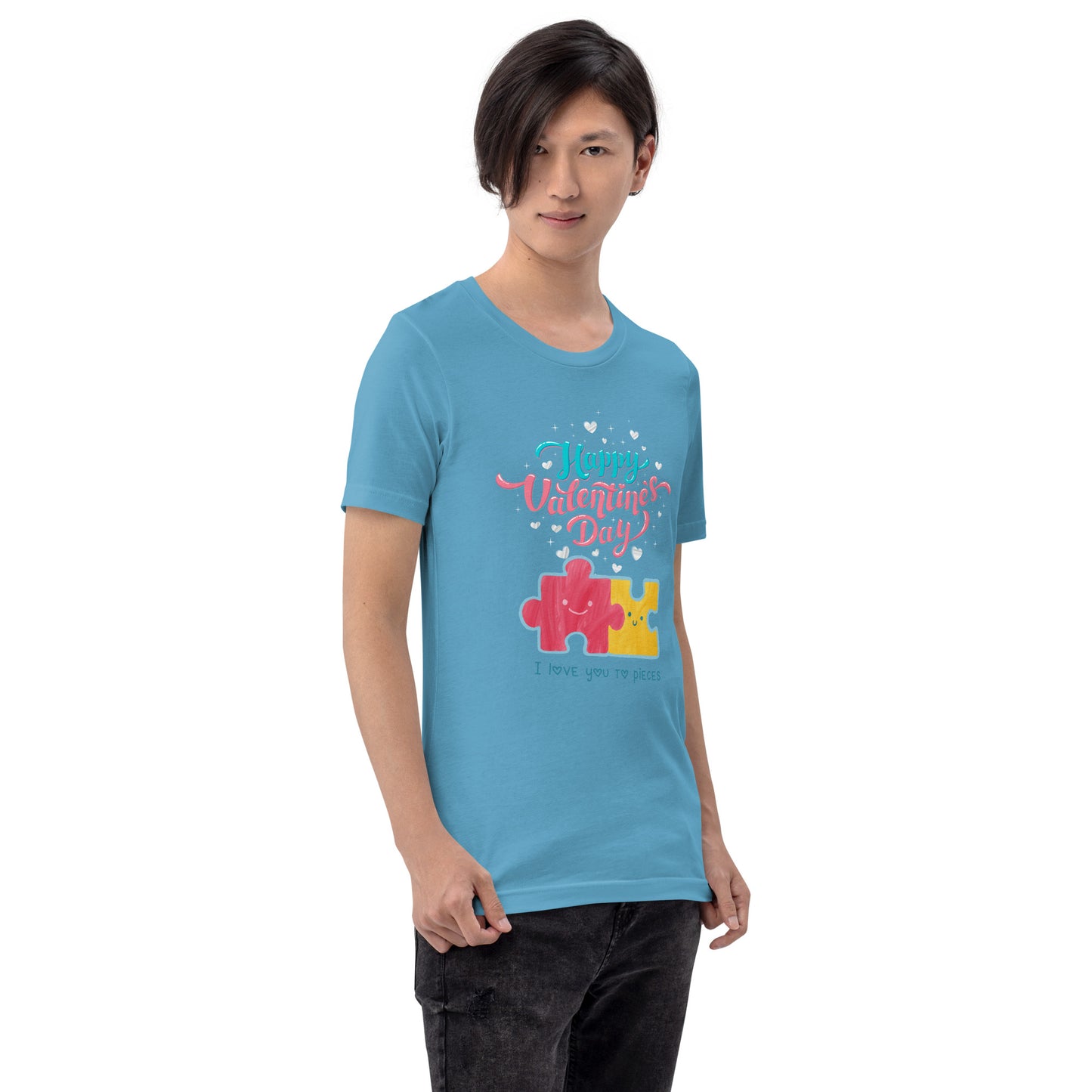 Love you to pieces Unisex t-shirt