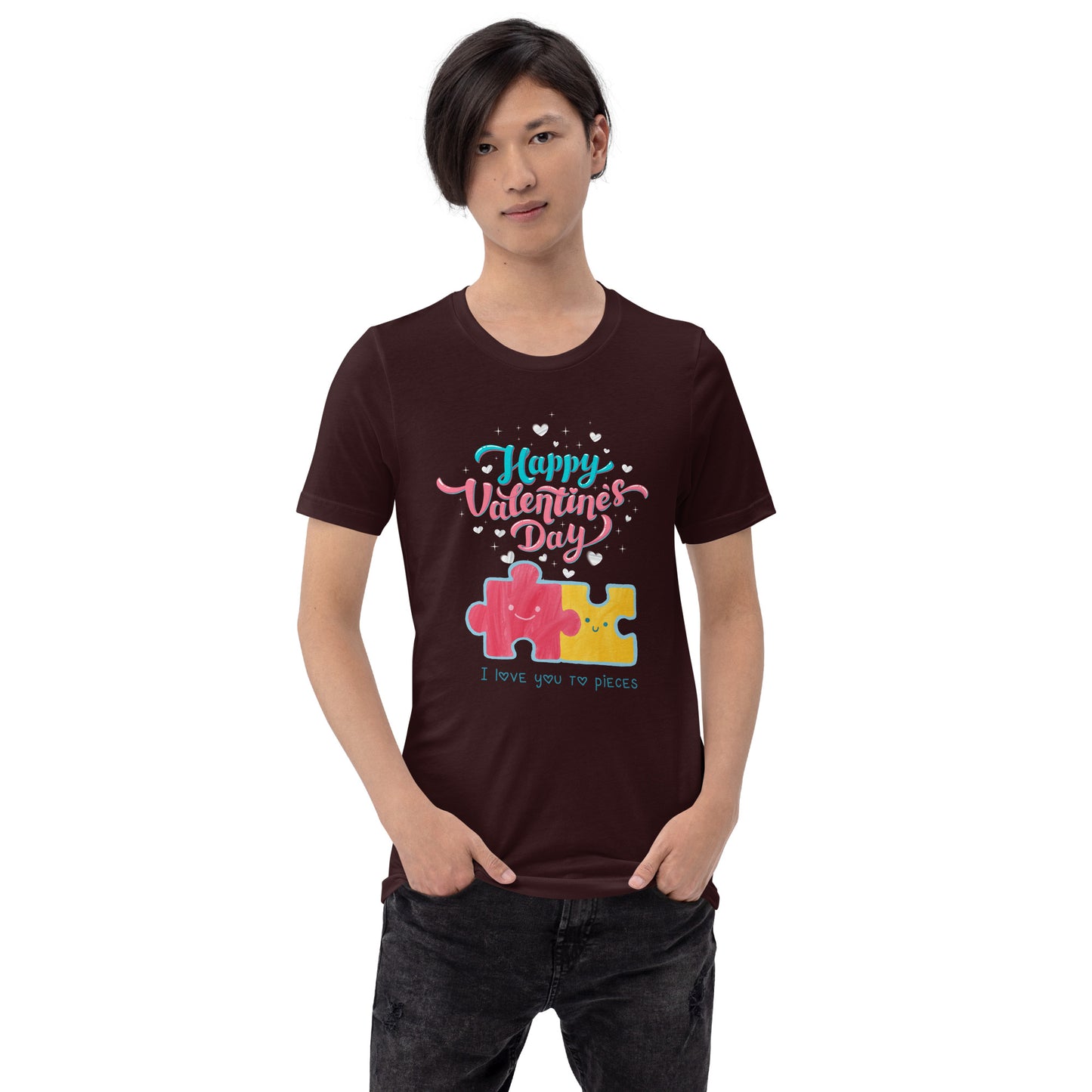 Love you to pieces Unisex t-shirt