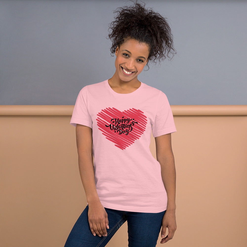 Happy Valentine's Day 2 Unisex t-shirt