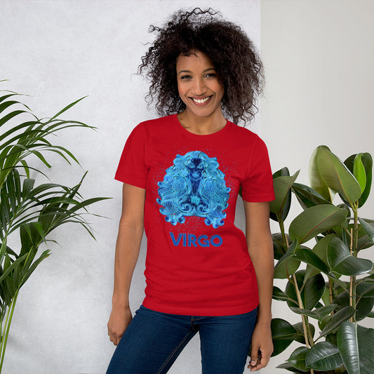 Zodiac Virgo Unisex t-shirt