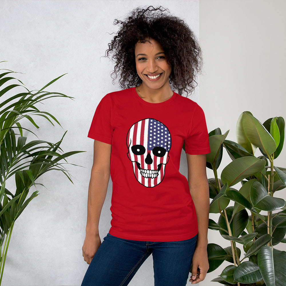 American Skull Unisex t-shirt