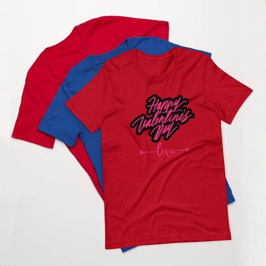 Happy Valentine's Day 5 Unisex t-shirt