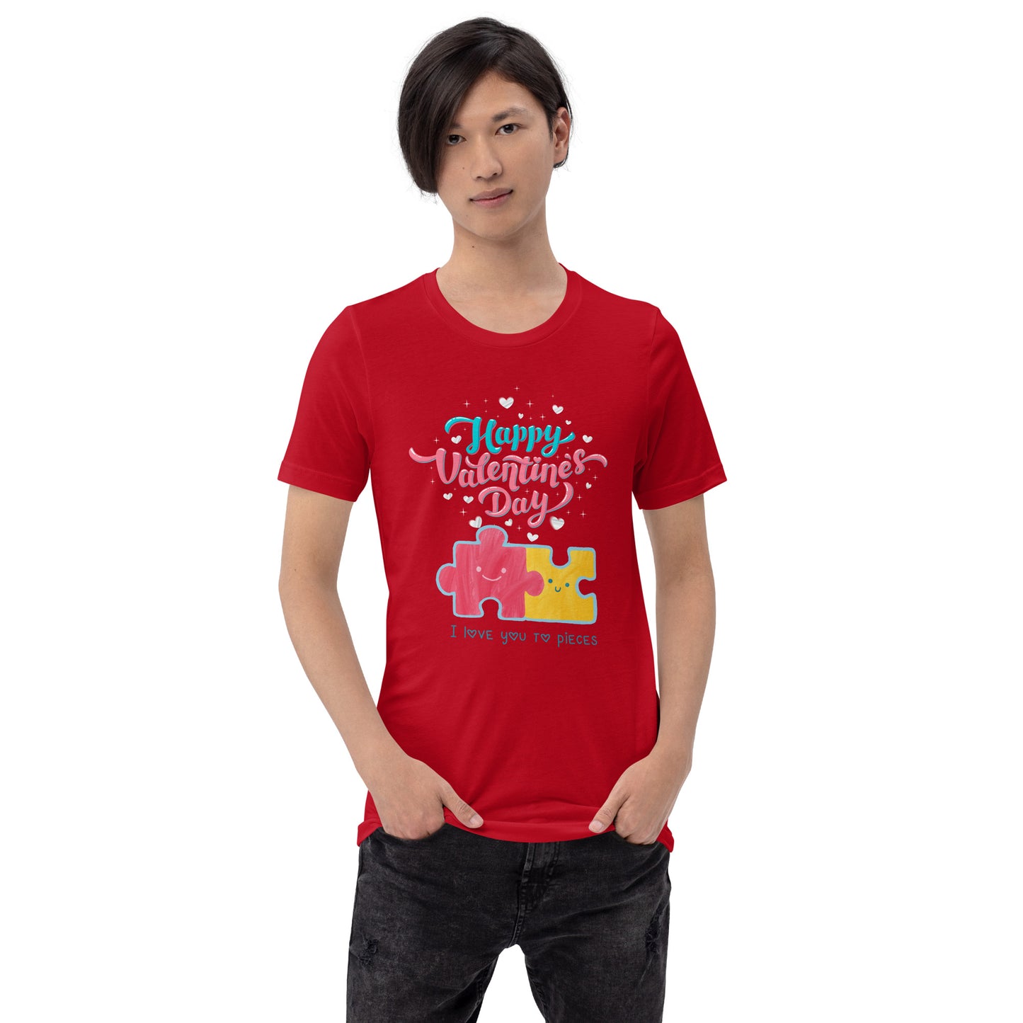 Love you to pieces Unisex t-shirt