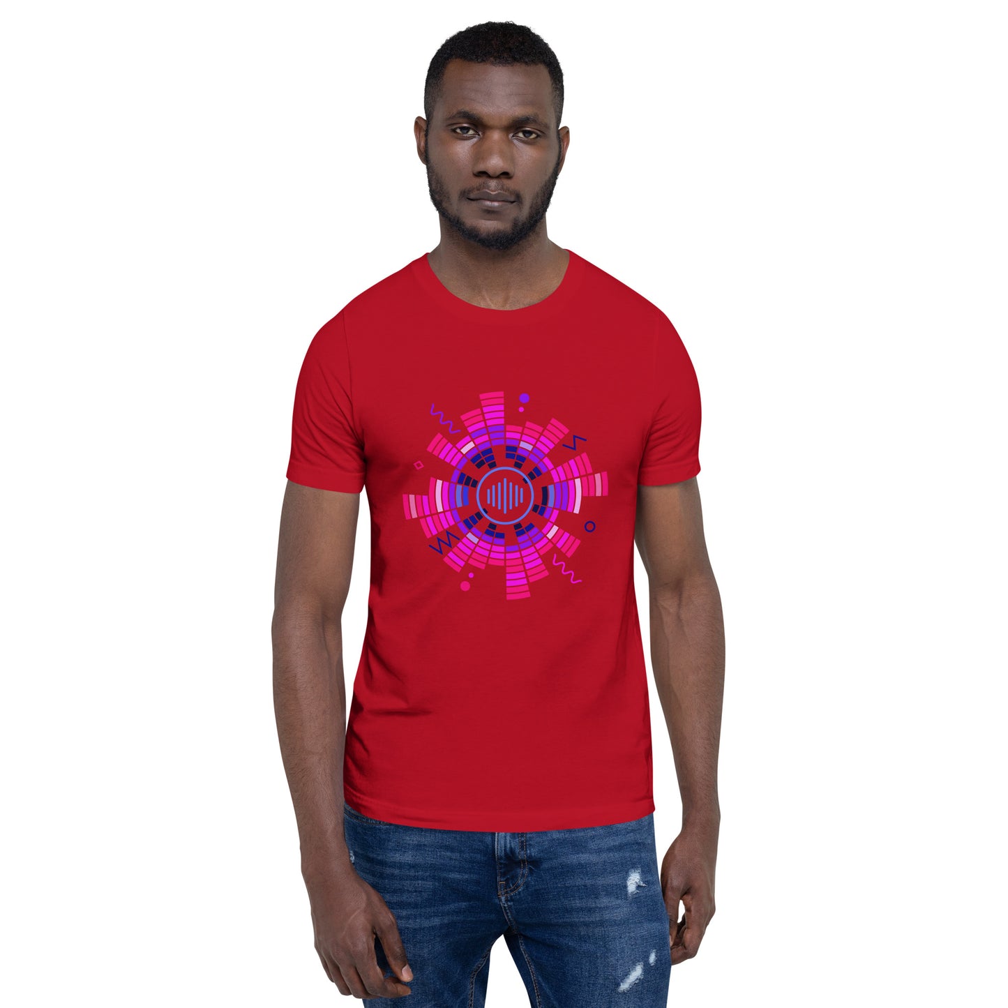 Sound Wave Unisex t-shirt