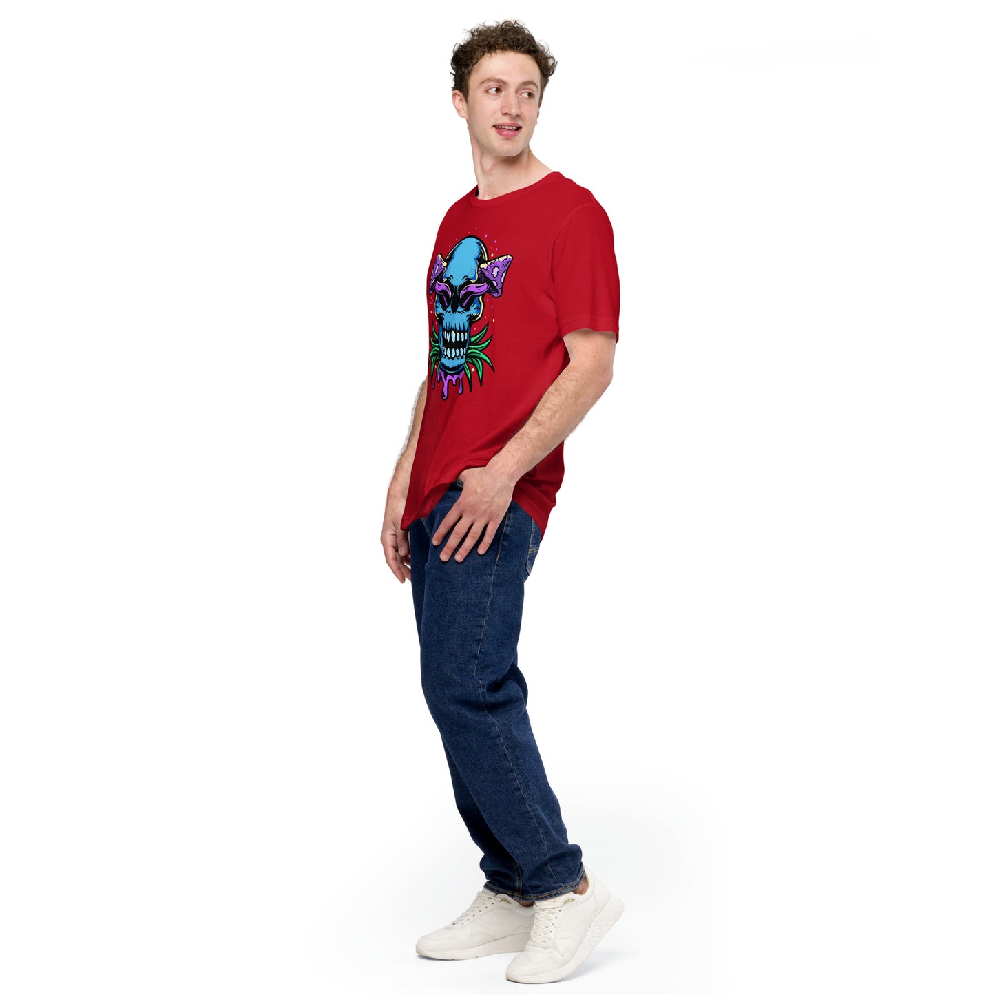Mushroom Skull Unisex t-shirt