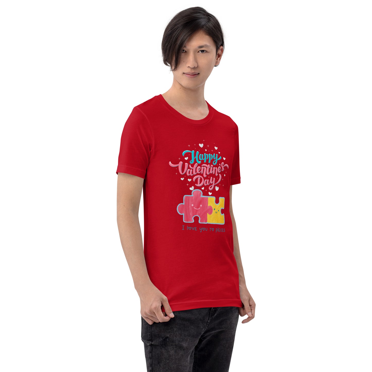 Love you to pieces Unisex t-shirt