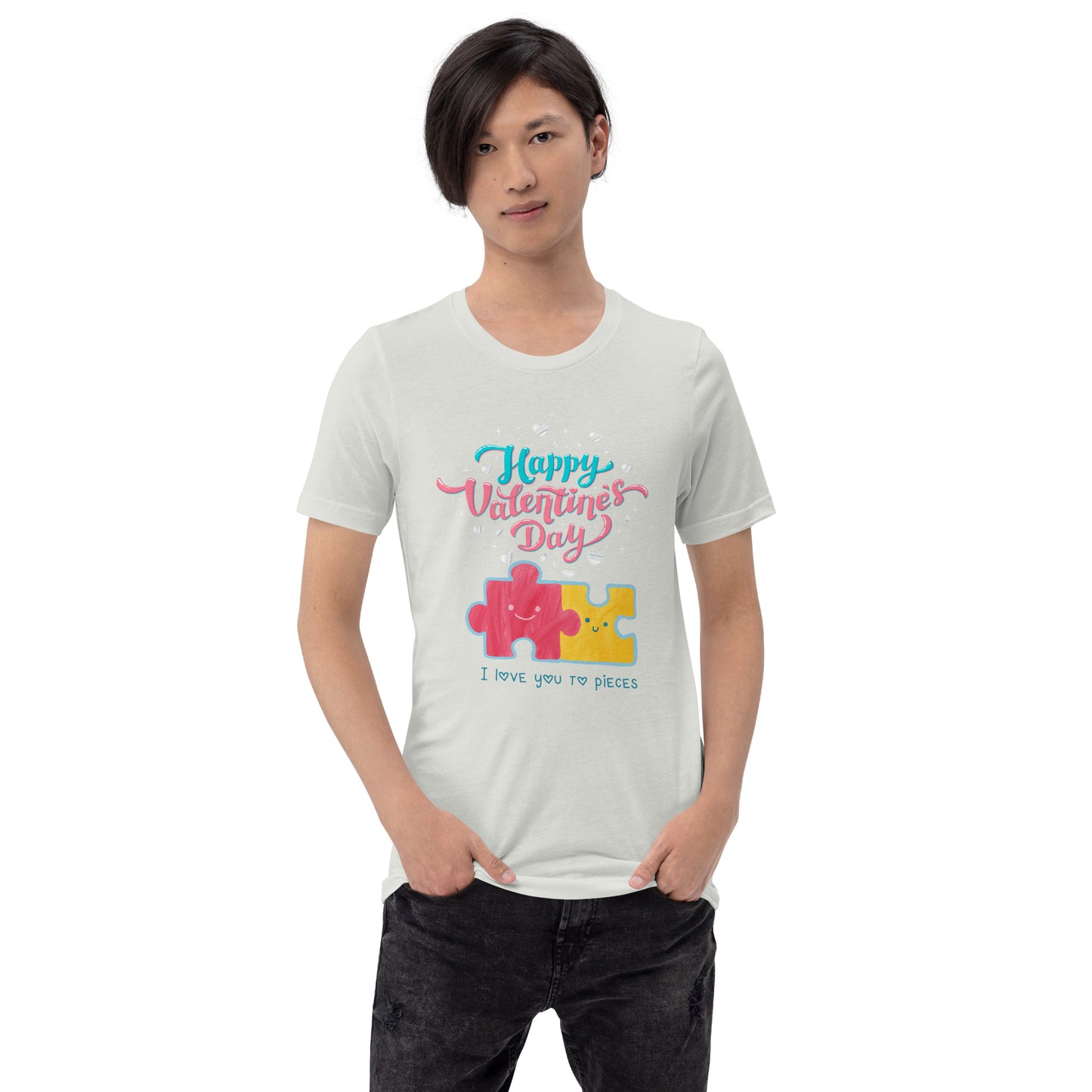 Love you to pieces Unisex t-shirt