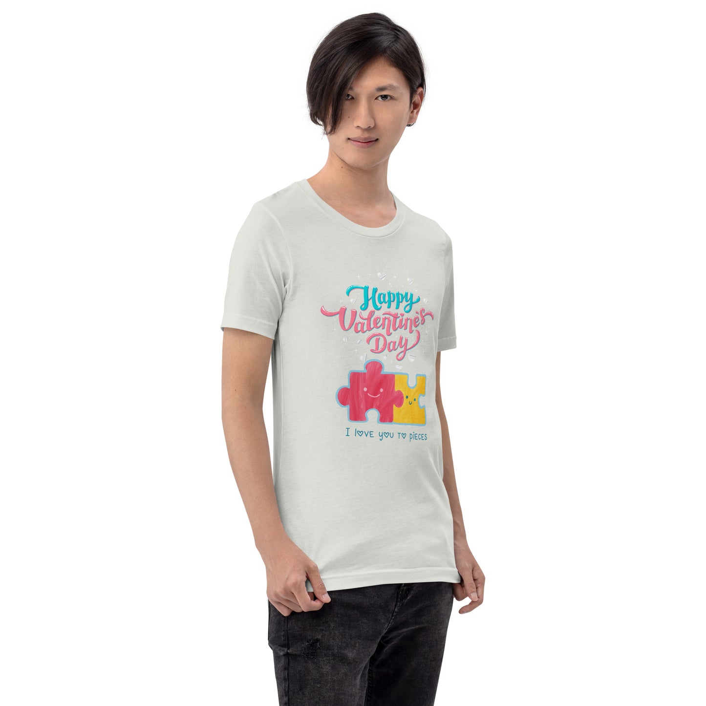 Love you to pieces Unisex t-shirt