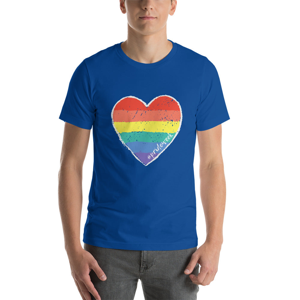 Pride heart Unisex t-shirt