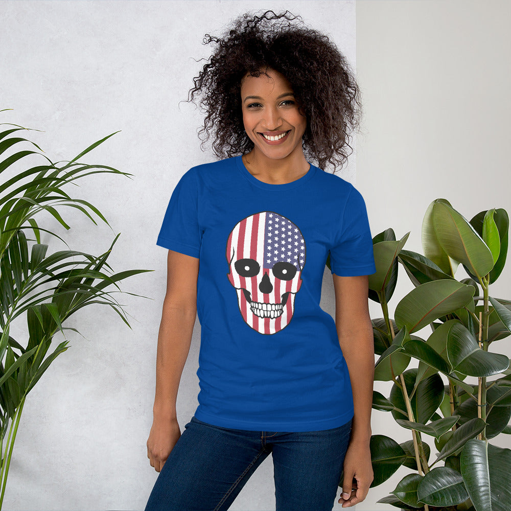 American Skull Unisex t-shirt