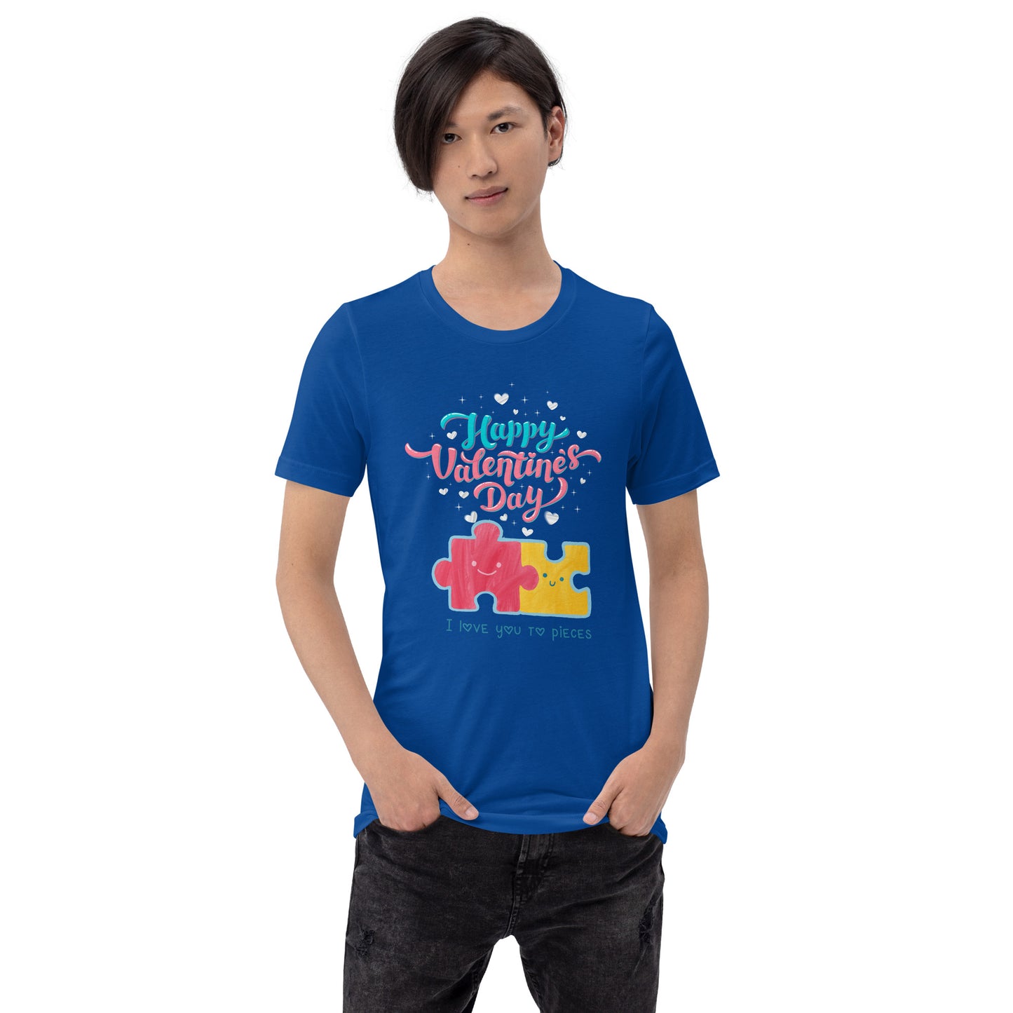 Love you to pieces Unisex t-shirt