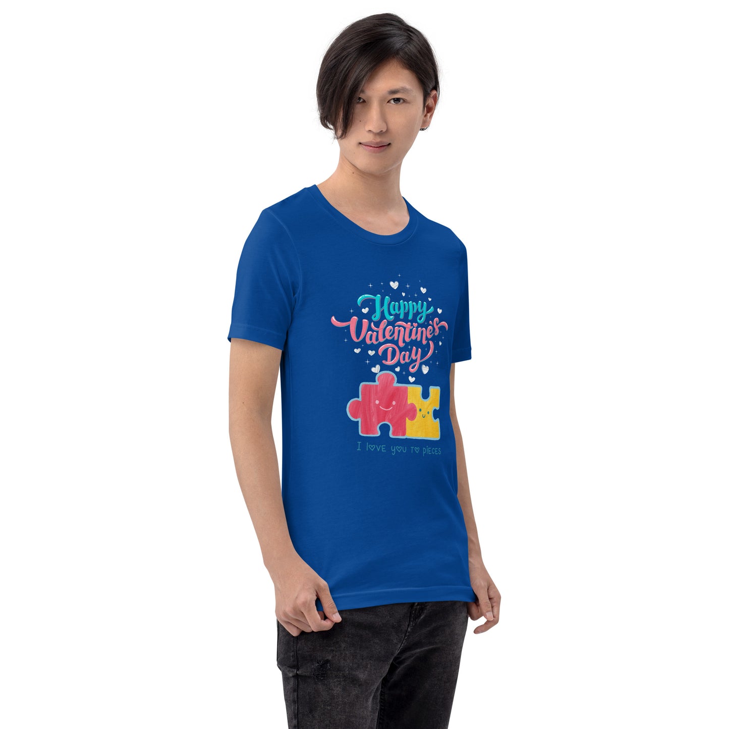 Love you to pieces Unisex t-shirt