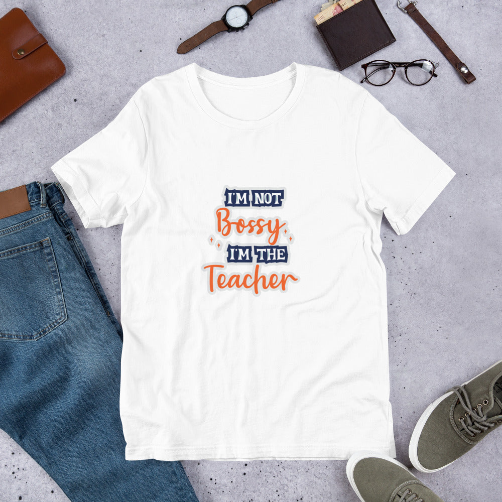 Boosy teacher Unisex t-shirt