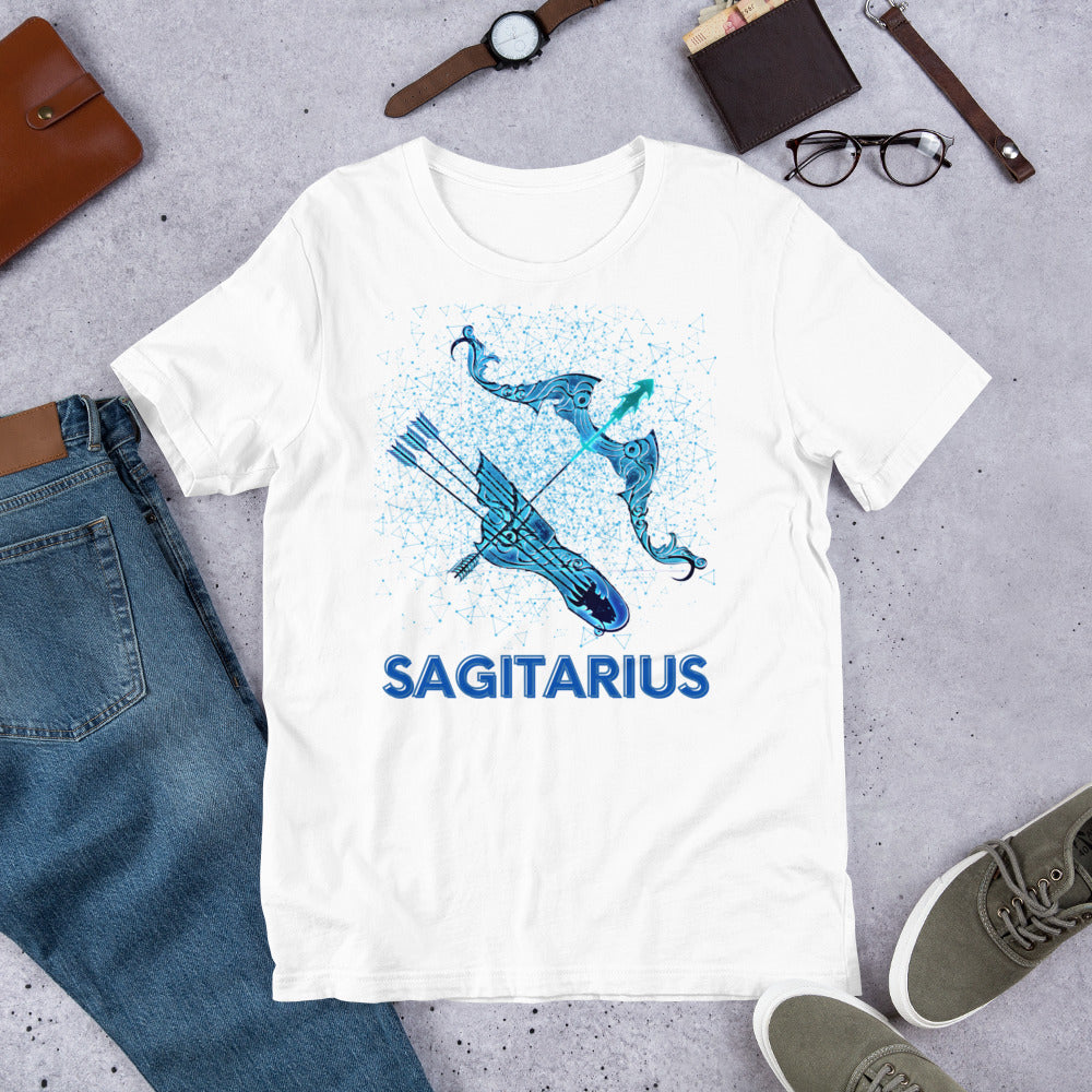 Zodiac Sagittarius Unisex t-shirt