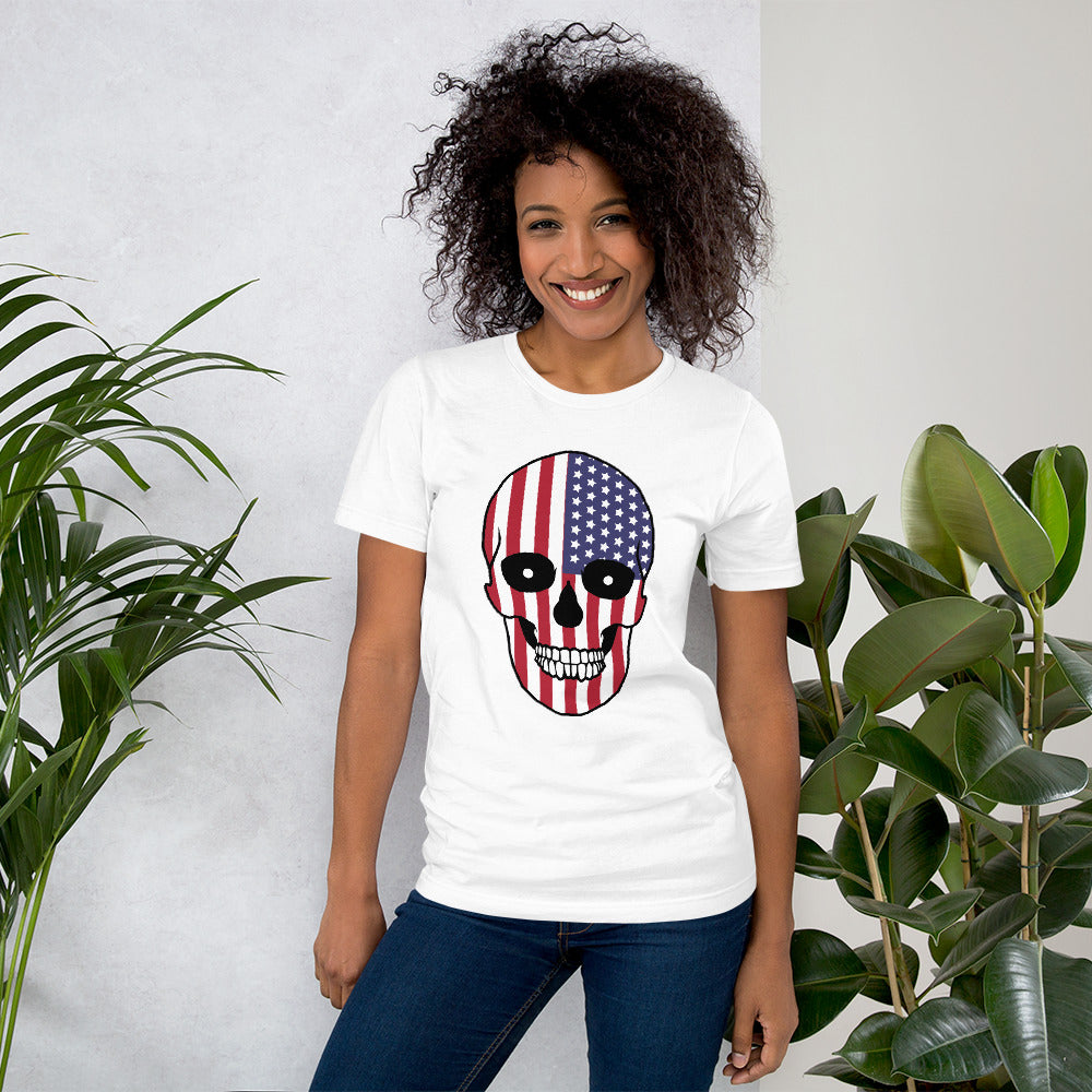 American Skull Unisex t-shirt