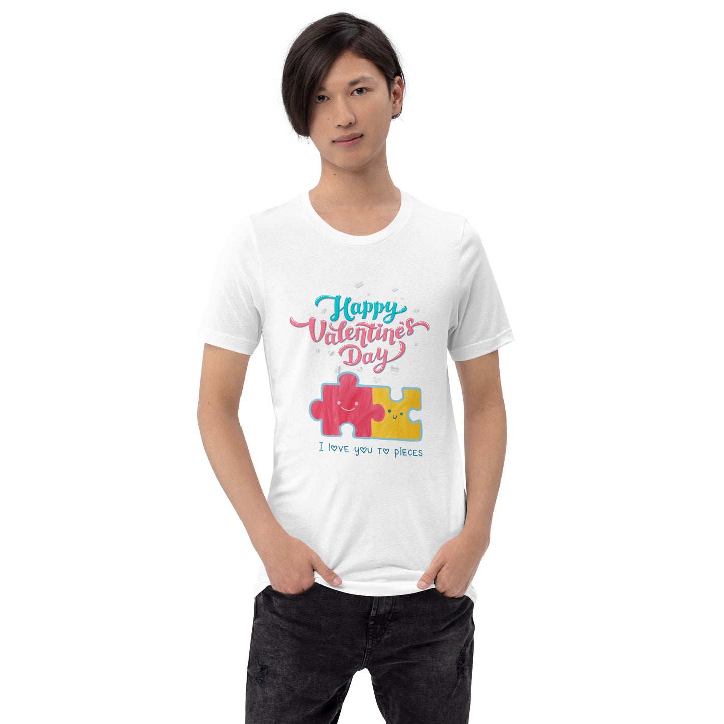 Love you to pieces Unisex t-shirt