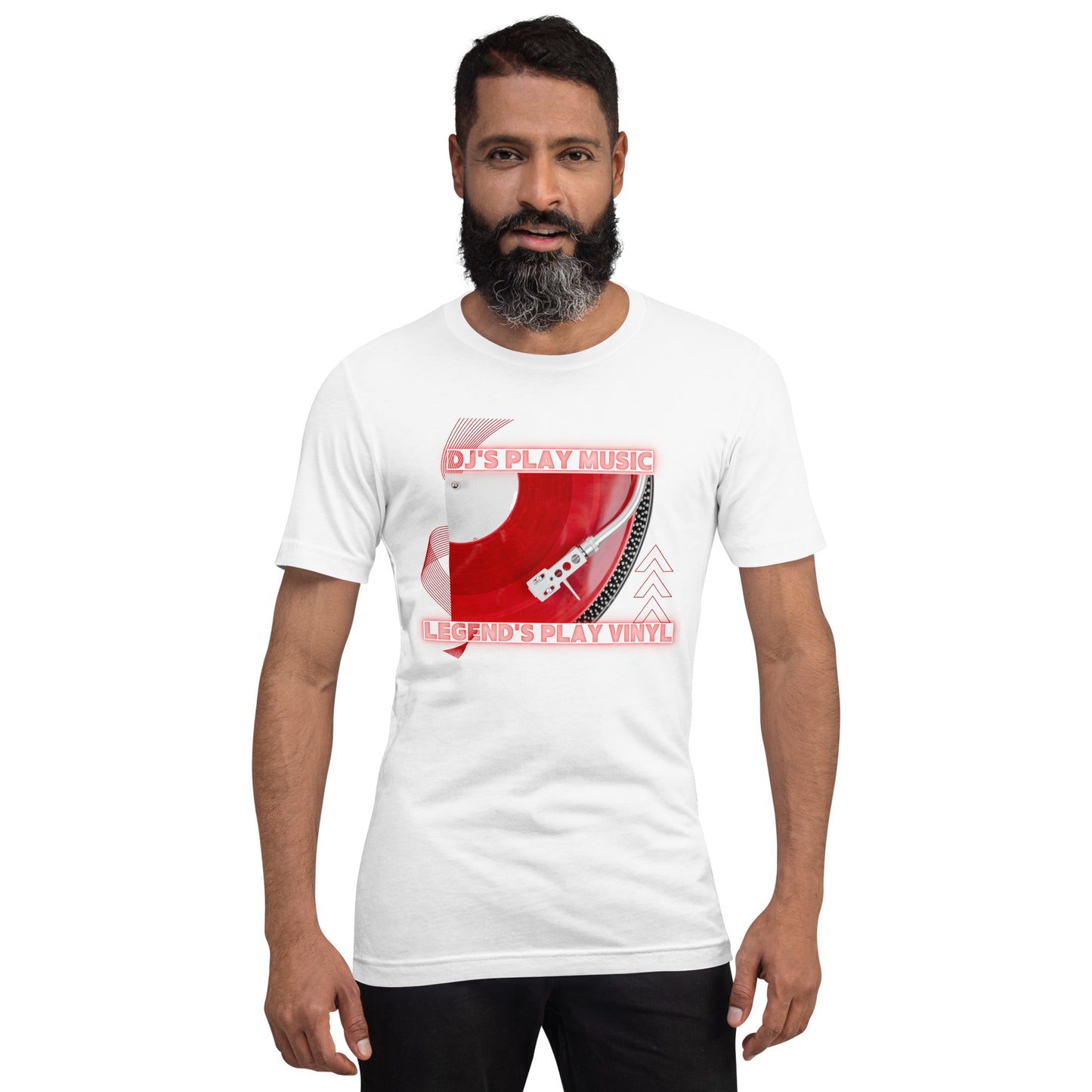 Legend's Play Vinyl Unisex t-shirt