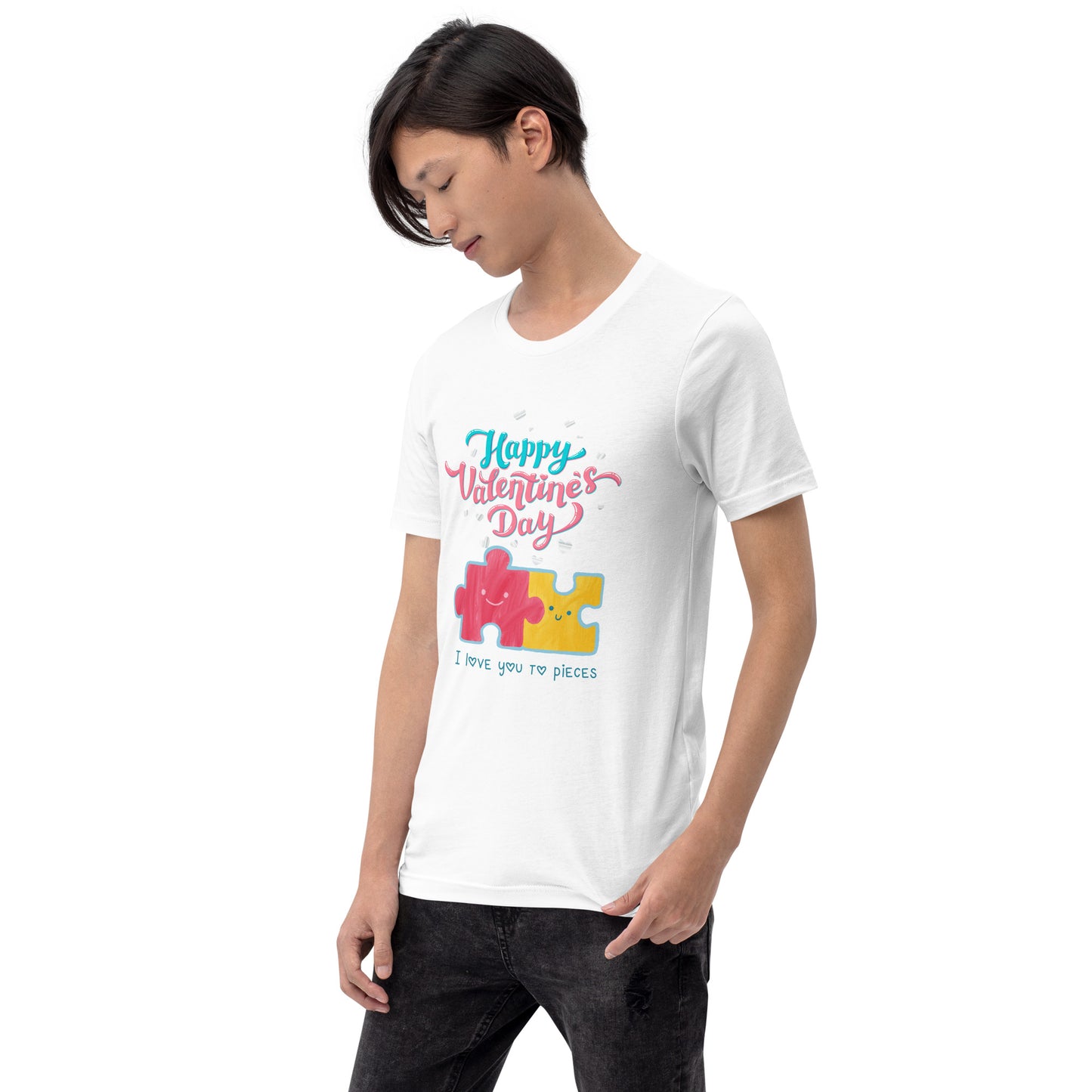 Love you to pieces Unisex t-shirt