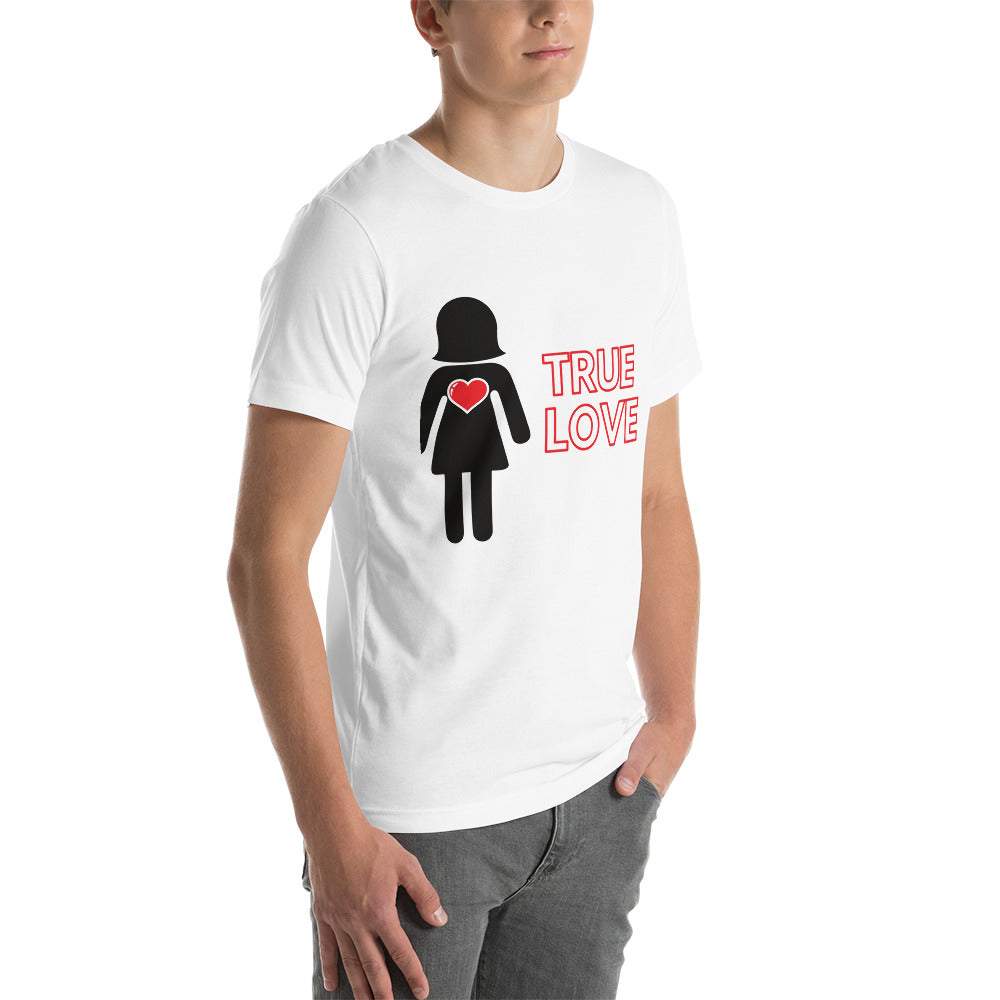 True Love Couple 1 Unisex t-shirt