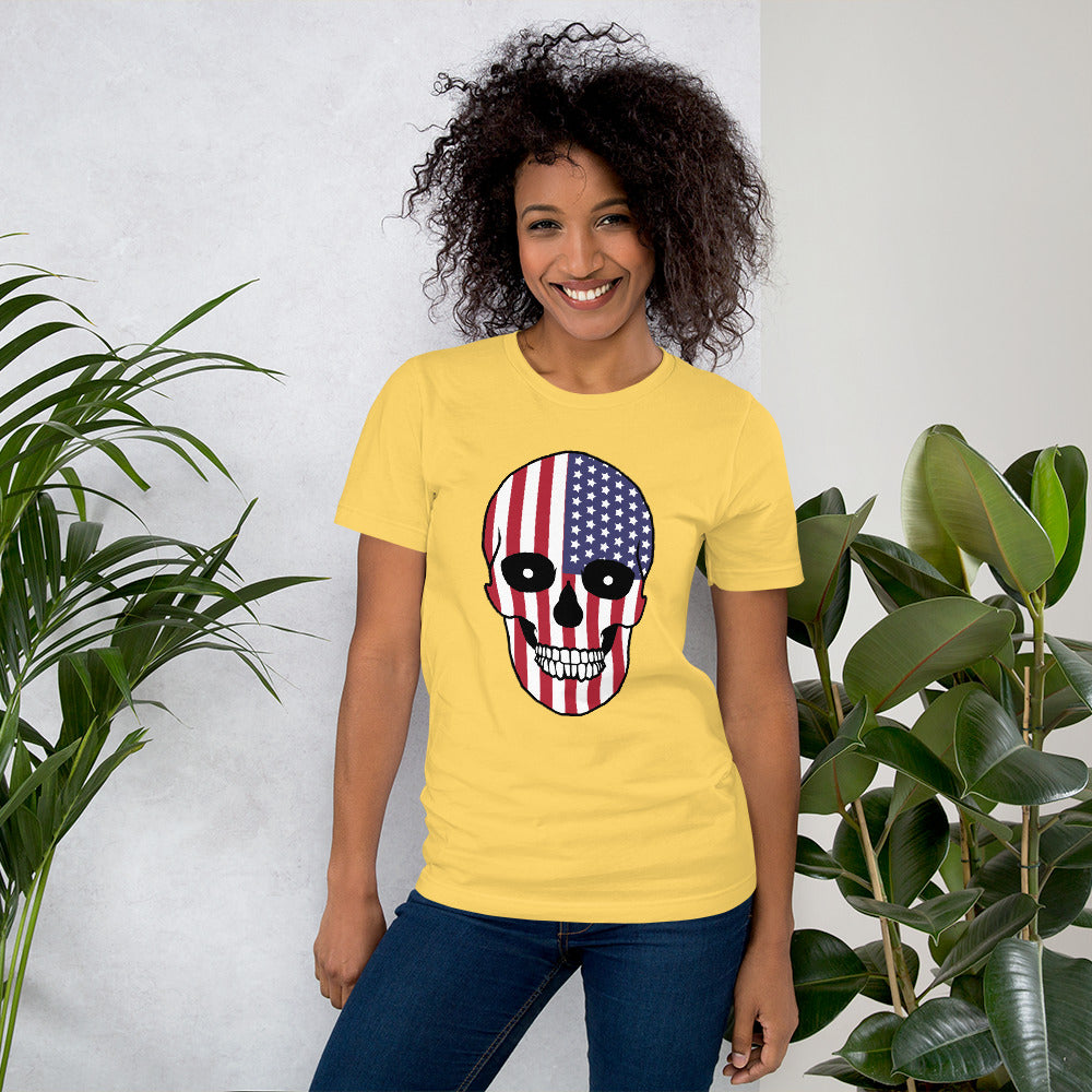 American Skull Unisex t-shirt