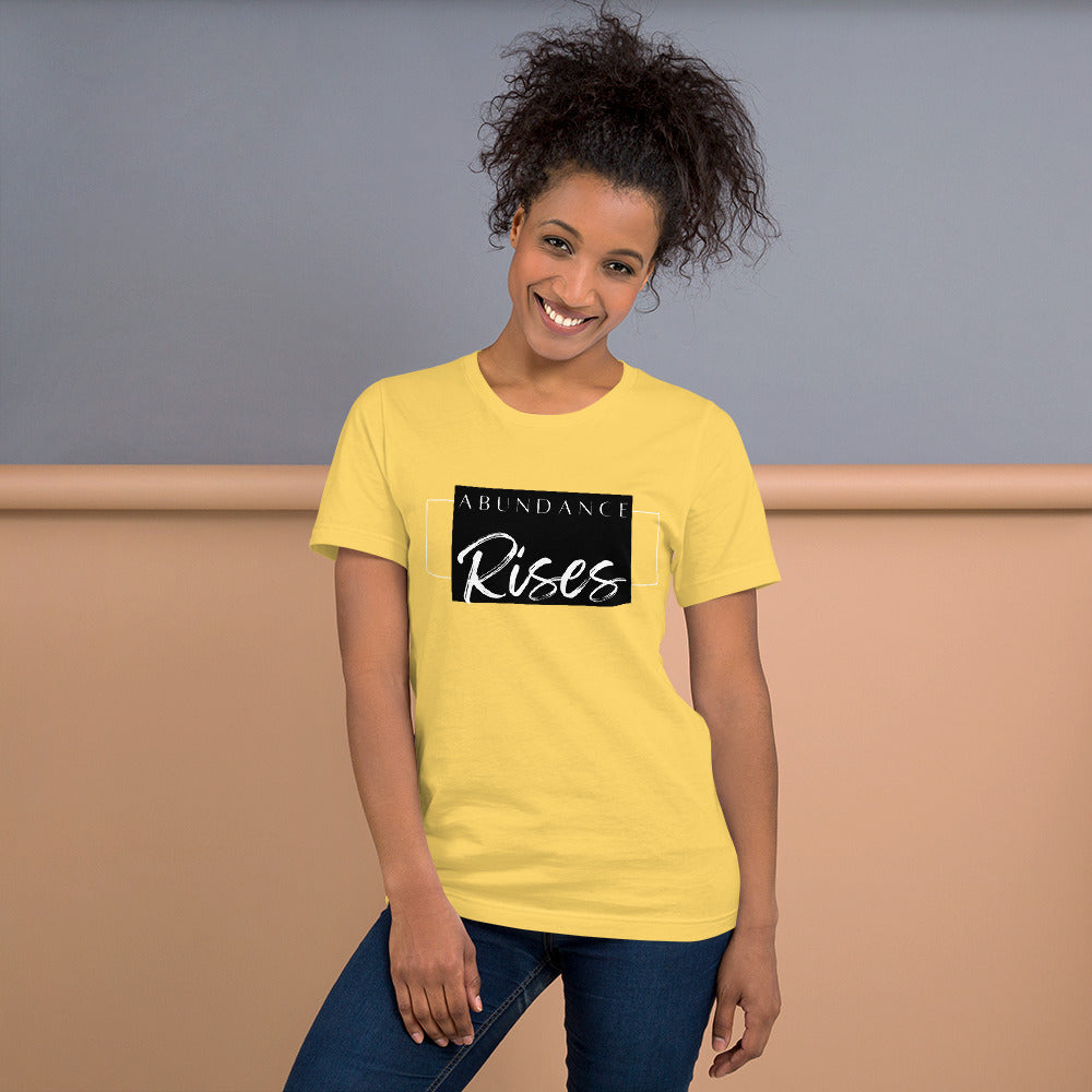 Abundance Rises Unisex t-shirt