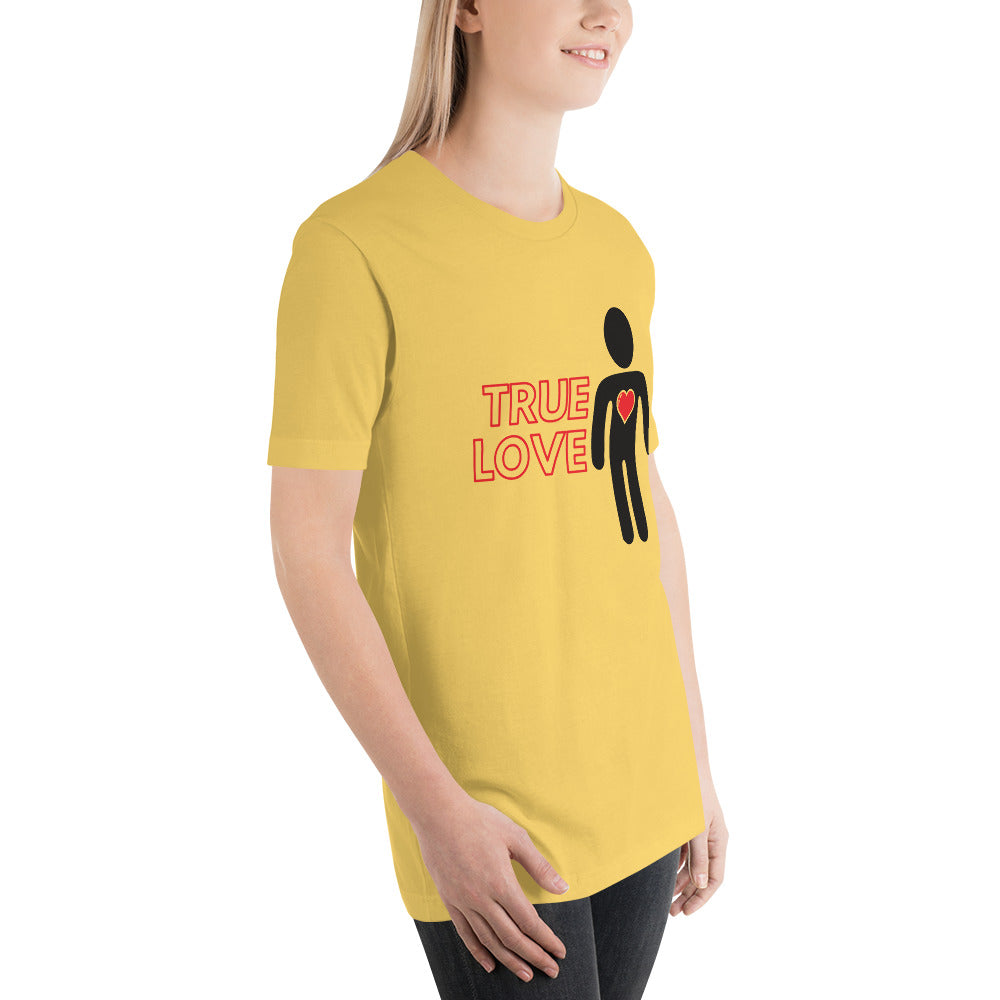 True Love Couple 2 Unisex t-shirt