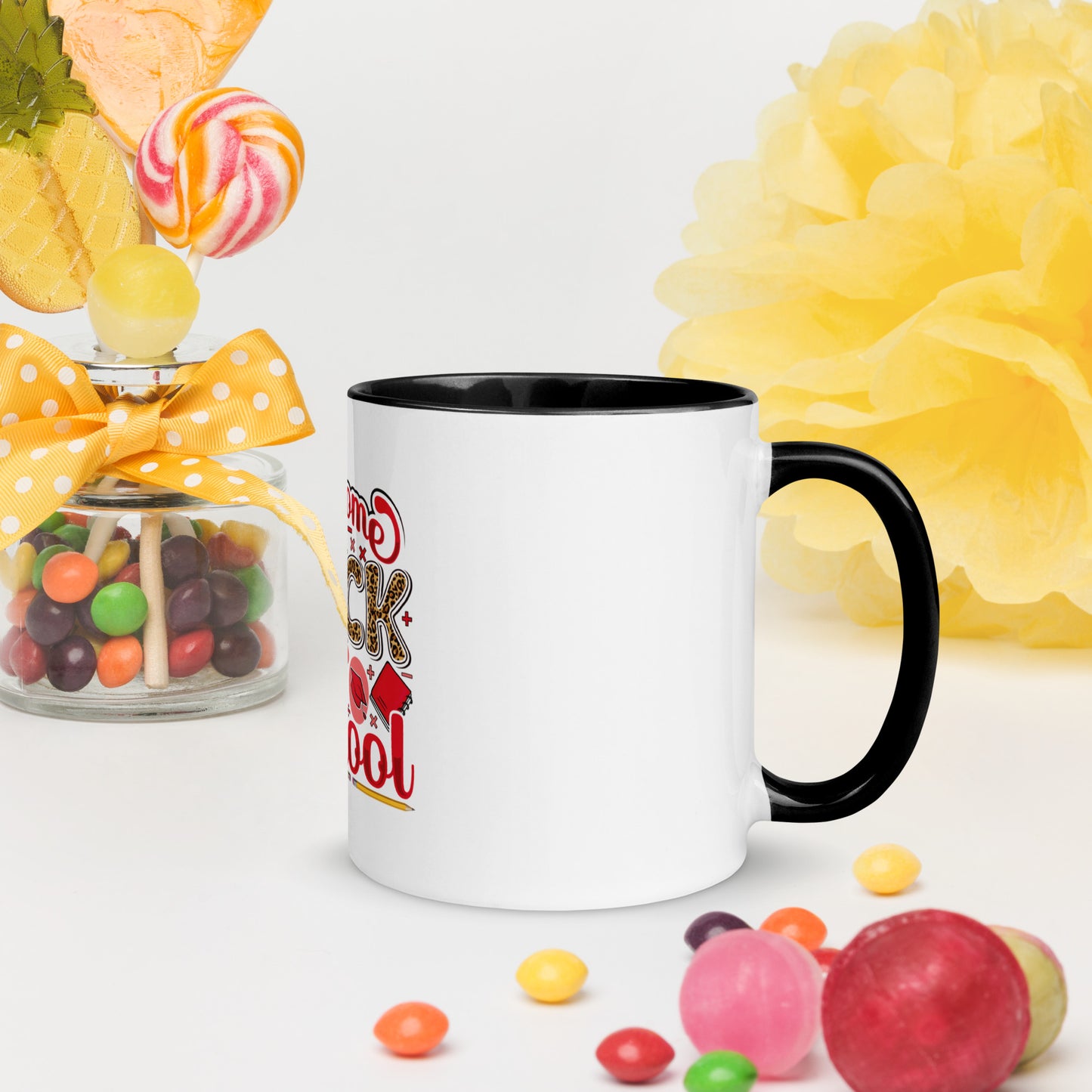 Back to School 1 Mug with Color Inside
