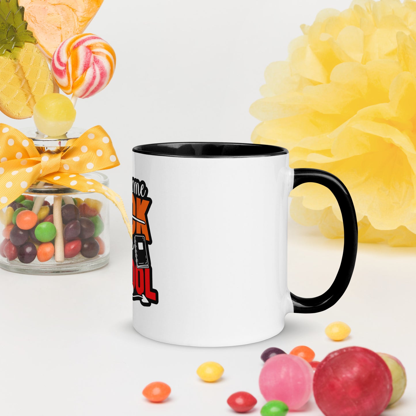 Back to School 2 Mug with Color Inside