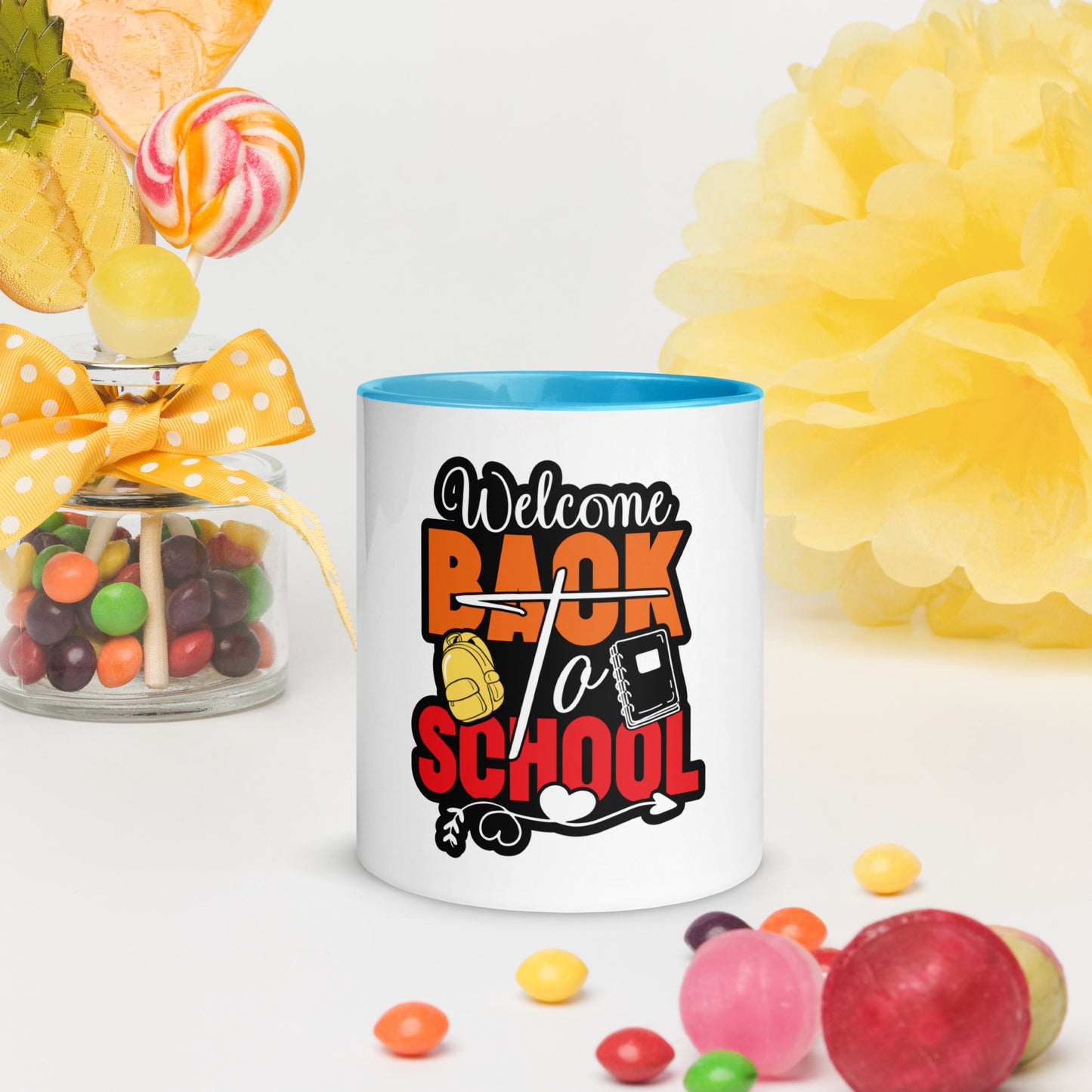 Back to School 2 Mug with Color Inside