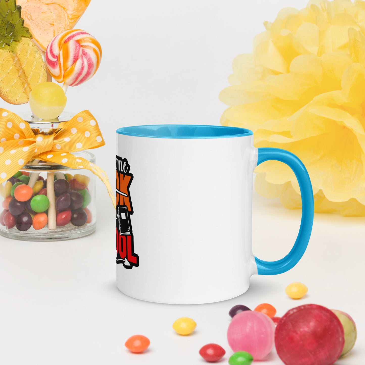 Back to School 2 Mug with Color Inside