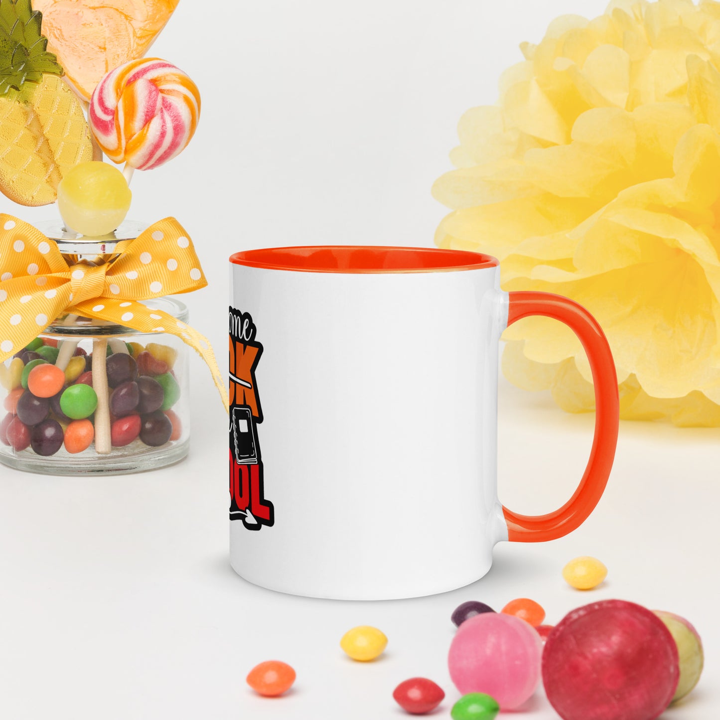 Back to School 2 Mug with Color Inside