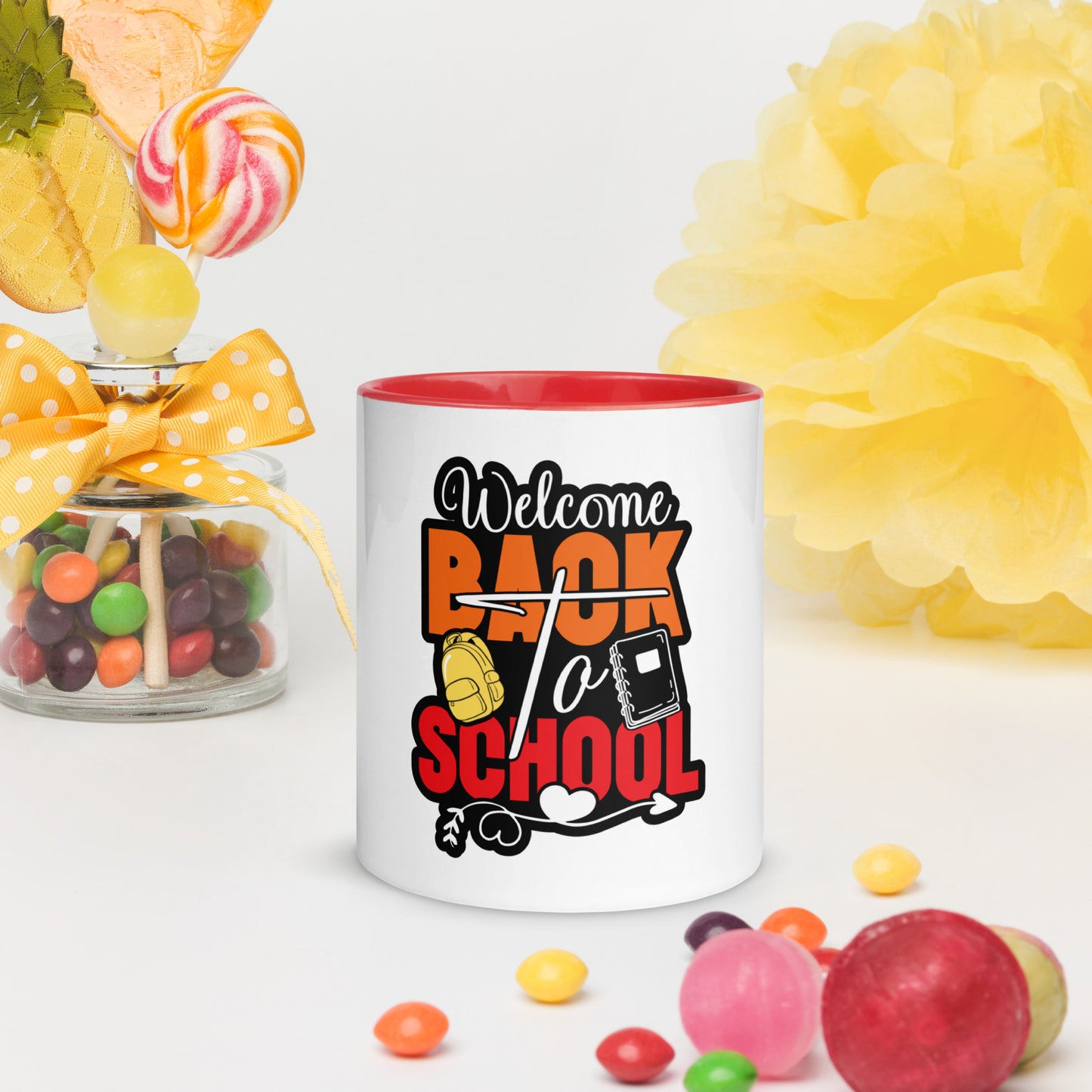 Back to School 2 Mug with Color Inside
