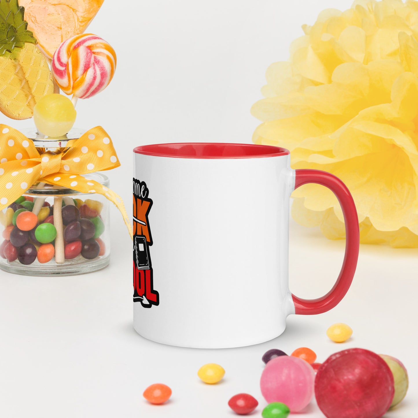 Back to School 2 Mug with Color Inside