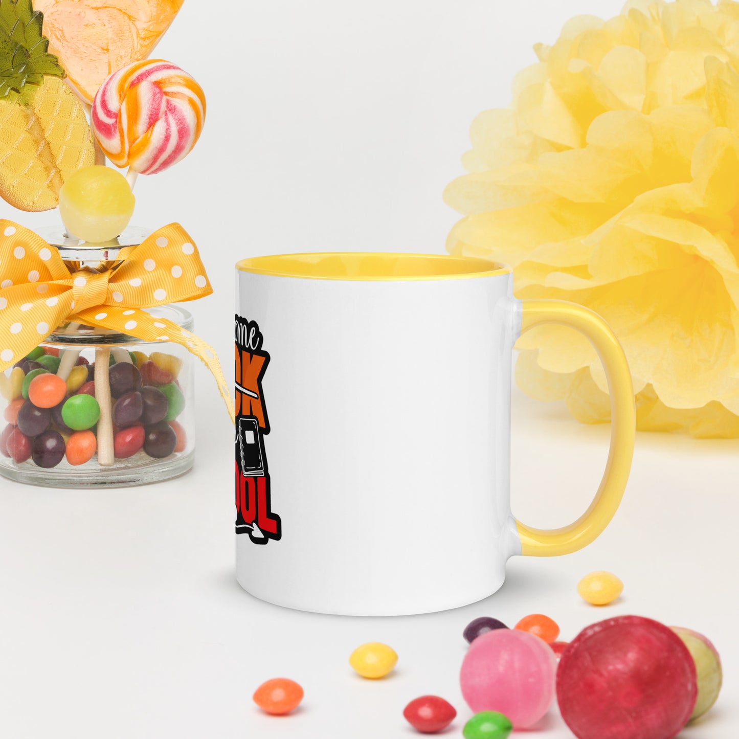 Back to School 2 Mug with Color Inside
