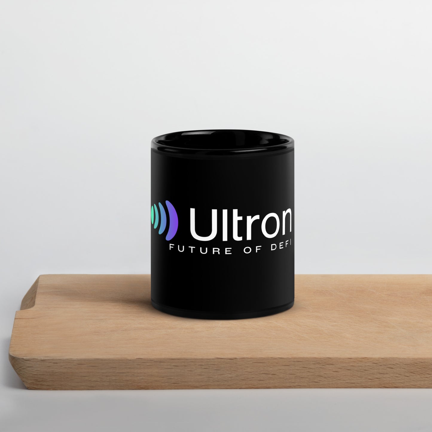 Ultron Future Of DeFi Black Glossy Mug