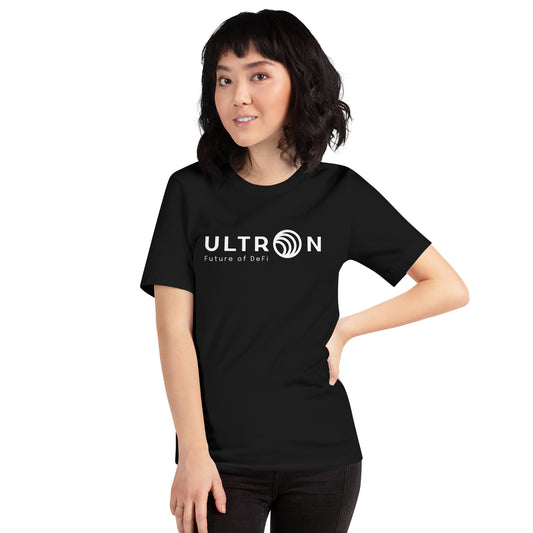 Ultron Future Of DeFi White Unisex t-shirt