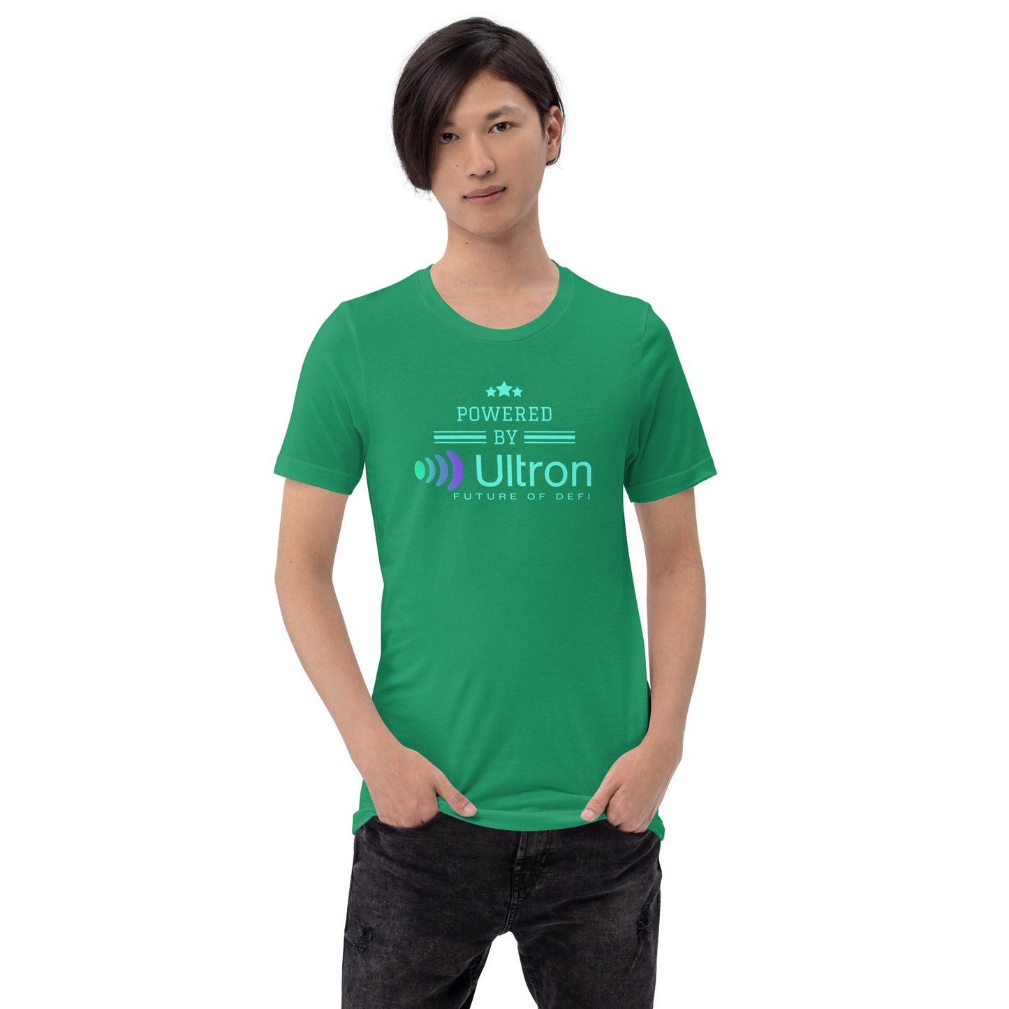 Powered By Ultron Unisex t-shirt