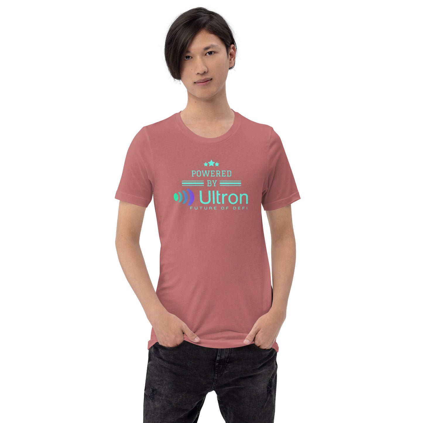 Powered By Ultron Unisex t-shirt